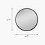 مرآة حائط - السعادة هوم - 70 سم-household-walldecorandmirrors-mirrors-wallmirrors-image-1