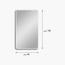 Alsaada Home Wall Mirror - 100x60 cm-household-walldecorandmirrors-mirrors-wallmirrors-image-3