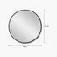 مرآة حائط - السعادة هوم - 80 سم-household-walldecorandmirrors-mirrors-wallmirrors-image-1