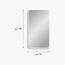 مرآة حائط - السعادة هوم - 140×70 سم-household-walldecorandmirrors-mirrors-wallmirrors-image-1