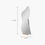مرآة أرضية بتصميم غير منتظم - السعادة هوم - 150×40 سم-household-walldecorandmirrors-mirrors-floormirrors-image-1