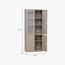 Alsaada Home Display Cabinet-furniture-office-bookcasesdividersandstorage-image-3