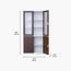 Alsaada Home Display Cabinet-furniture-office-bookcasesdividersandstorage-image-3