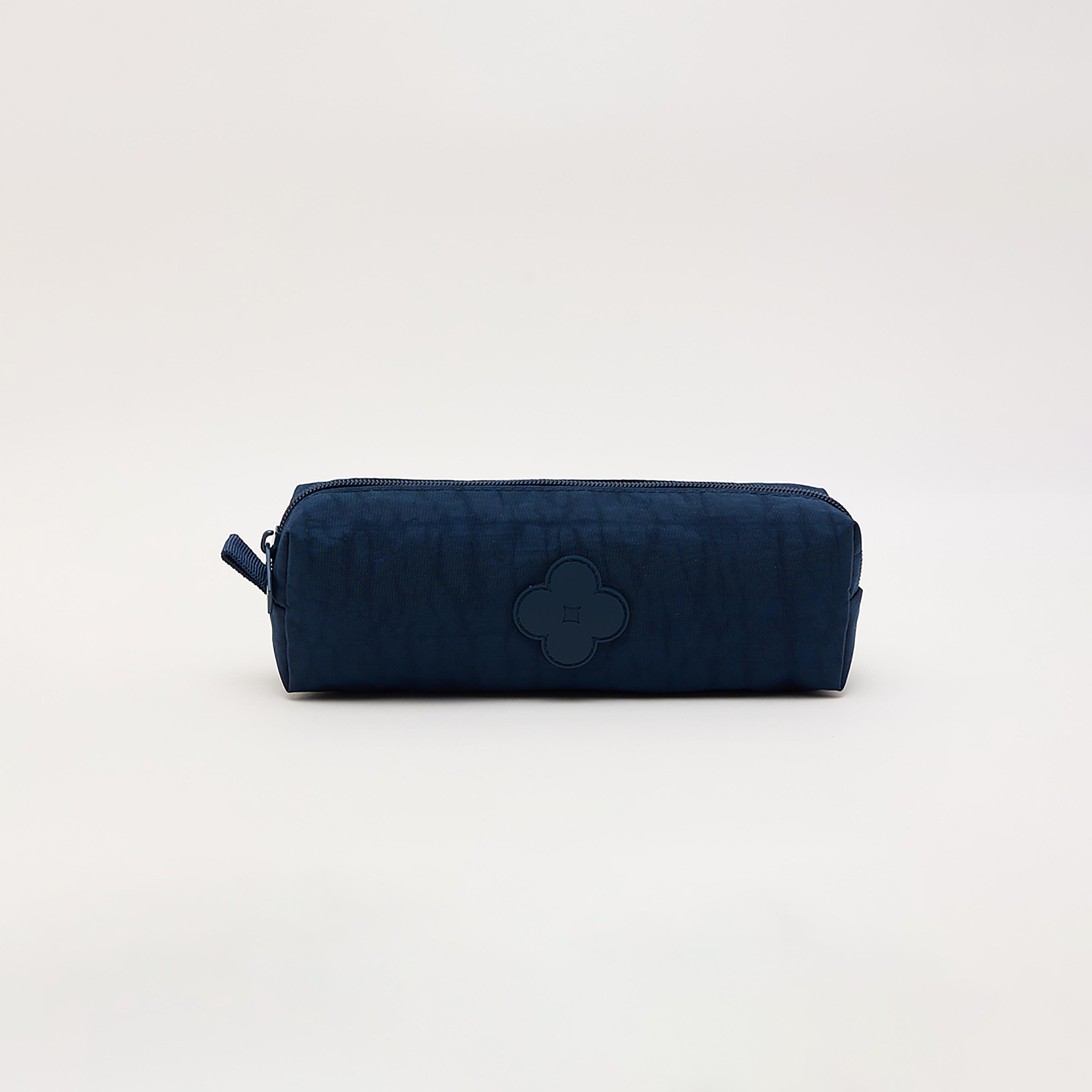 KOTON مقلمة سادة بسحاب للإغلاق | 21 × 6.5 × 6.5 سم-school-stationery-pencilcases-image-1