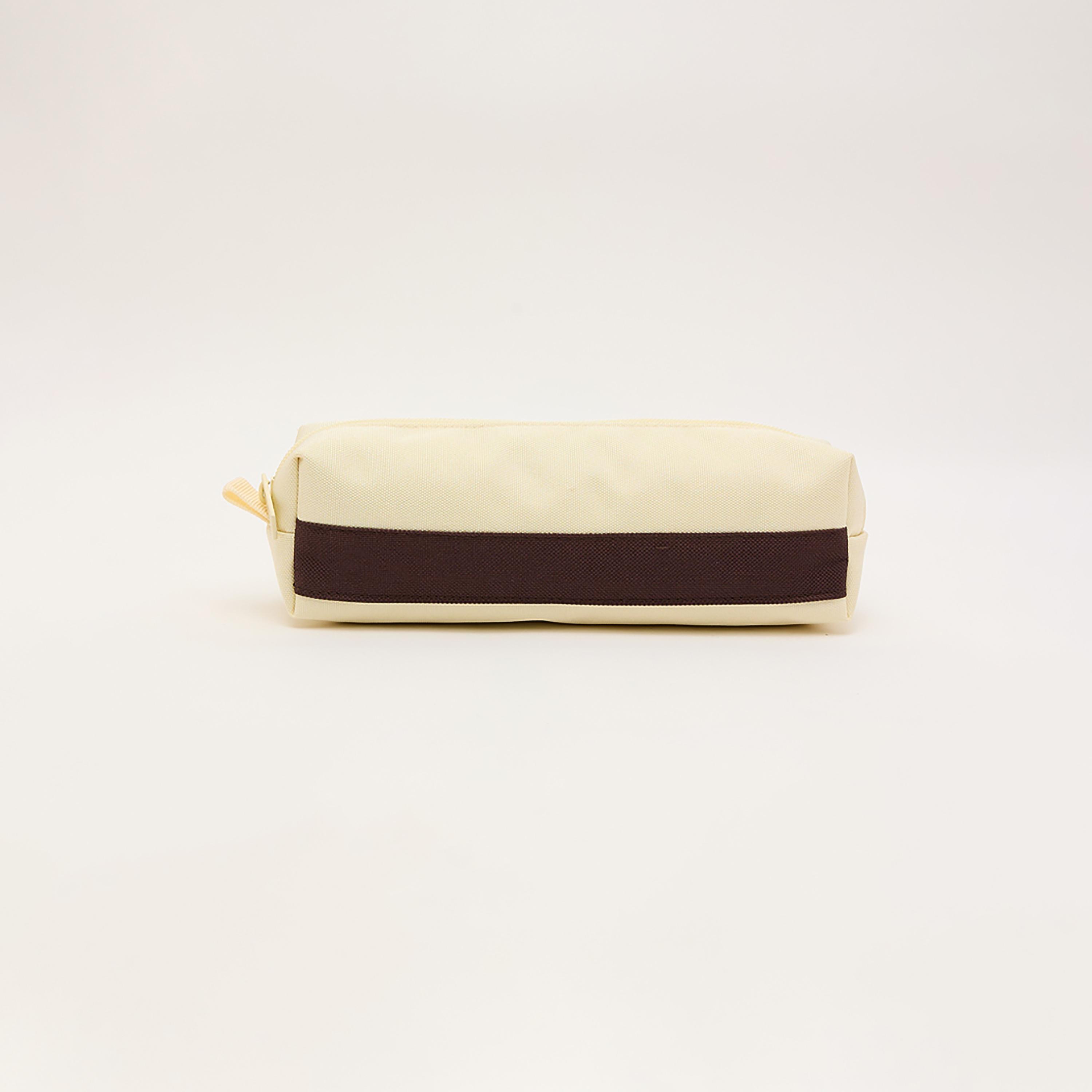 KOTON Color-Blocked Pencil Pouch with Zip Closure | 21 x 6.5 x 6.5 CM-school-stationery-pencilcases-image-1