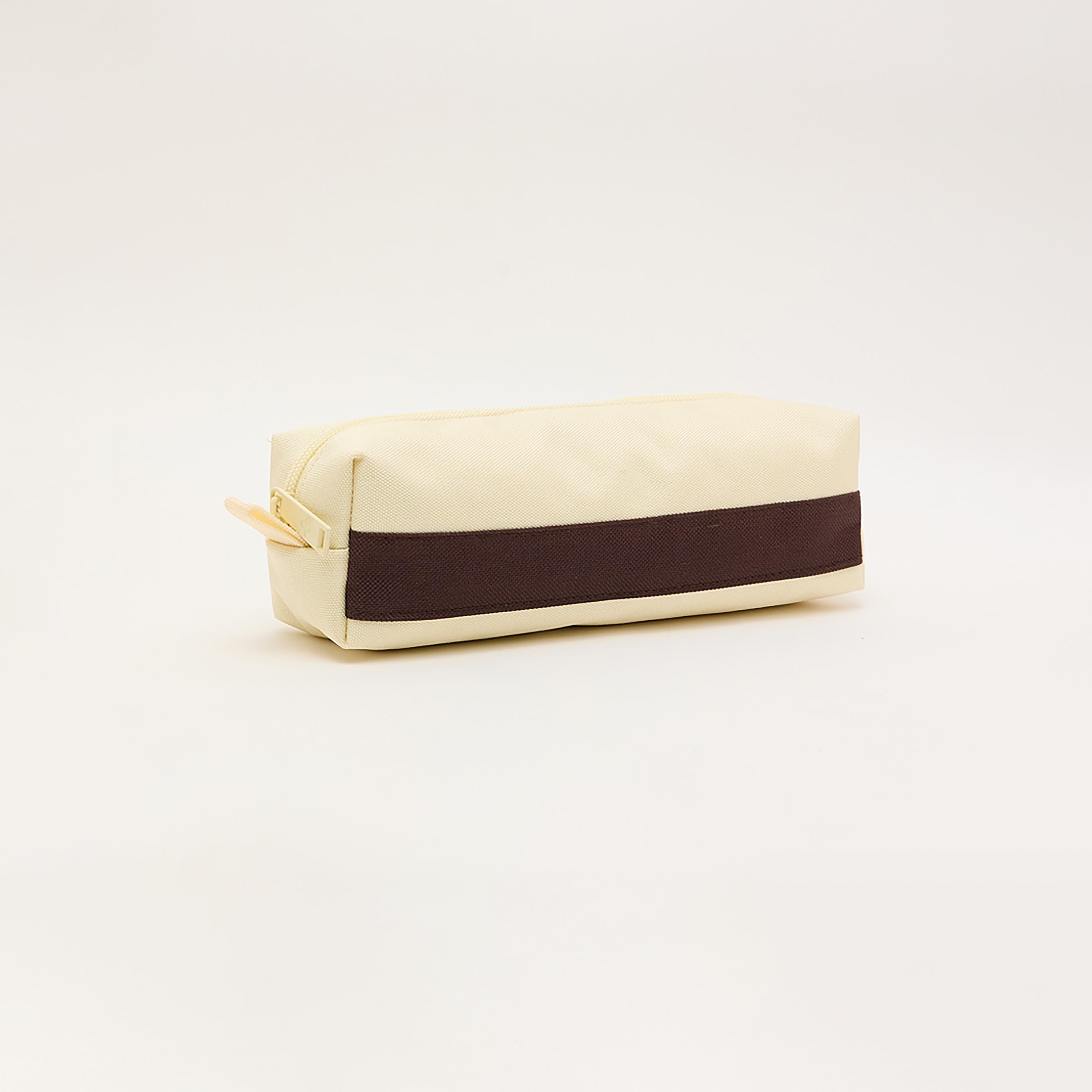 KOTON Color-Blocked Pencil Pouch with Zip Closure | 21 x 6.5 x 6.5 CM-school-stationery-pencilcases-image-2