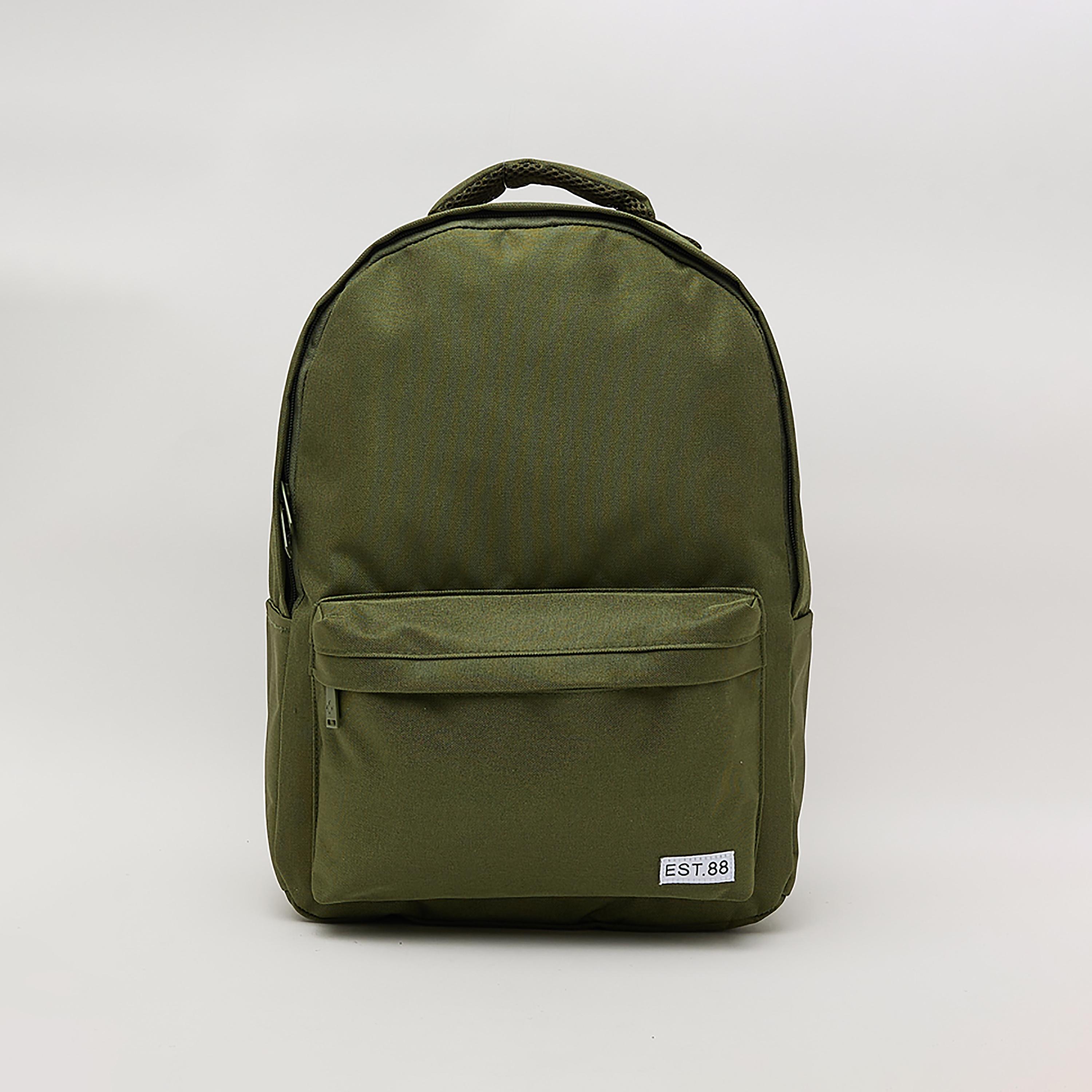 KOTON Plain Top Handle Backpack with Zip Closure & Adjustable Shoulder Straps | 44 x 29 x 15 CM-school-bagsandbackpacks-backpacks-image-1