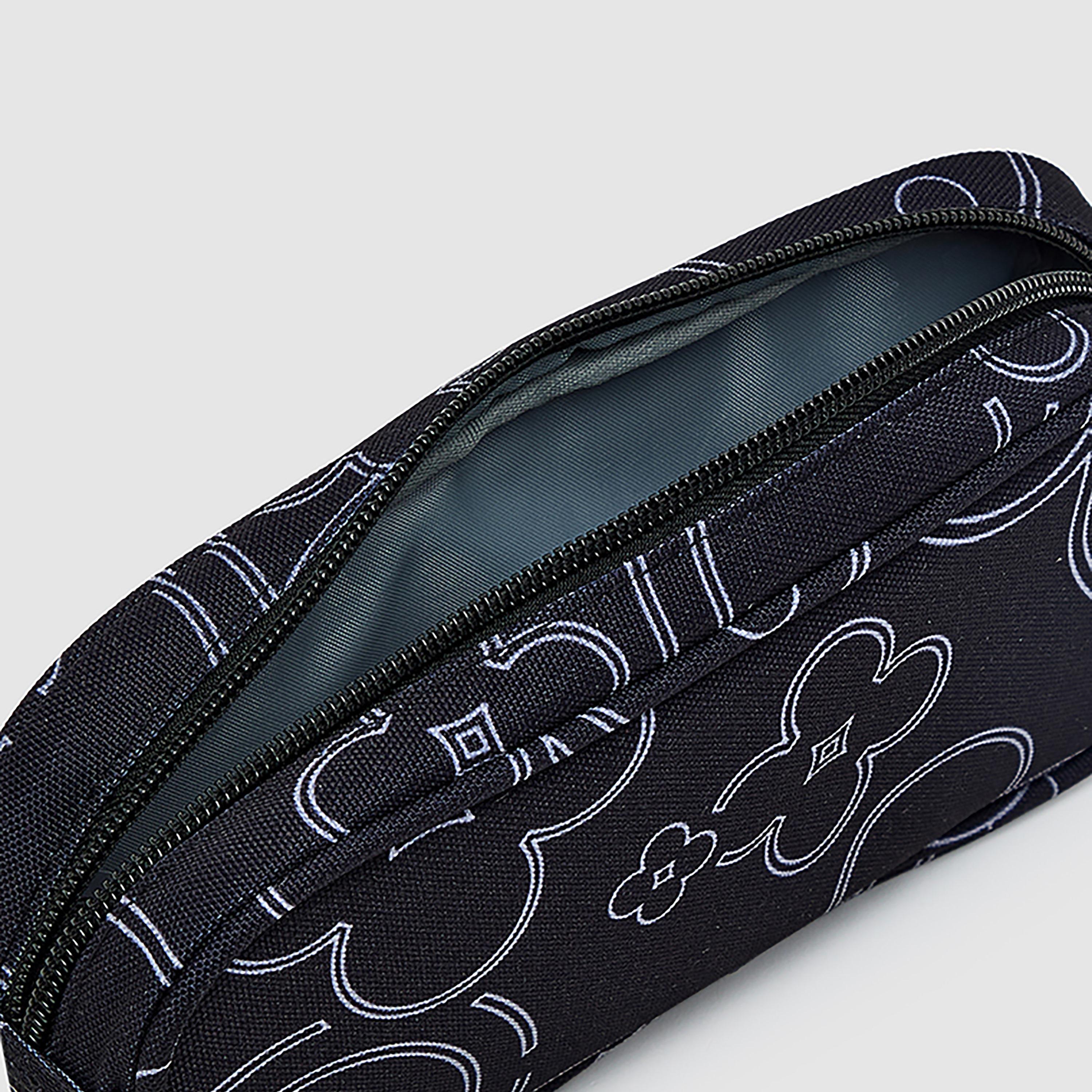 KOTON مقلمة بنقشة مونوغرام بسحاب للإغلاق | 21 × 6.5 × 6.5 سم-school-stationery-pencilcases-image-5