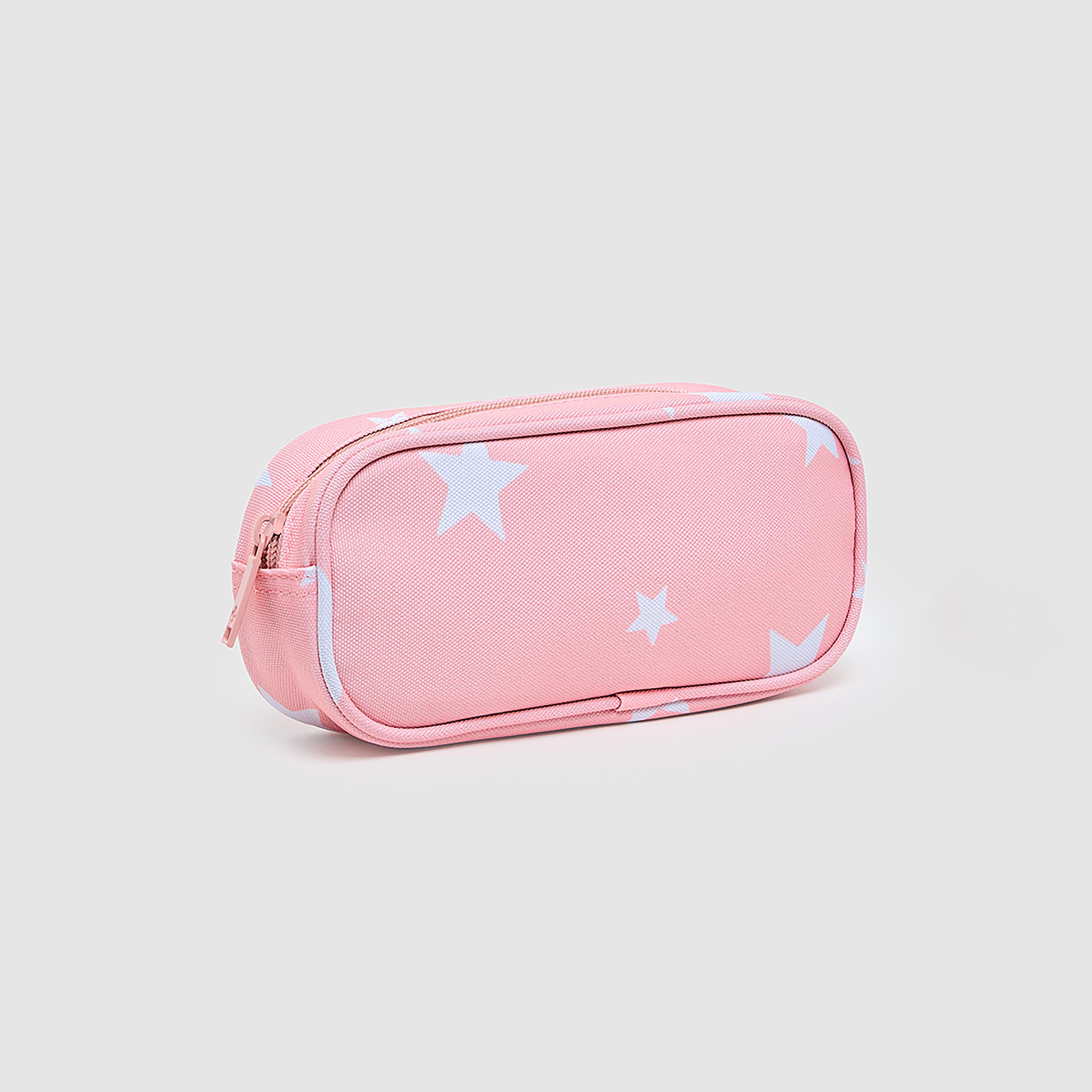 KOTON Printed Pencil Pouch with Zip Closure | 21 x 6.5 x 6.5 CM-school-stationery-pencilcases-image-2