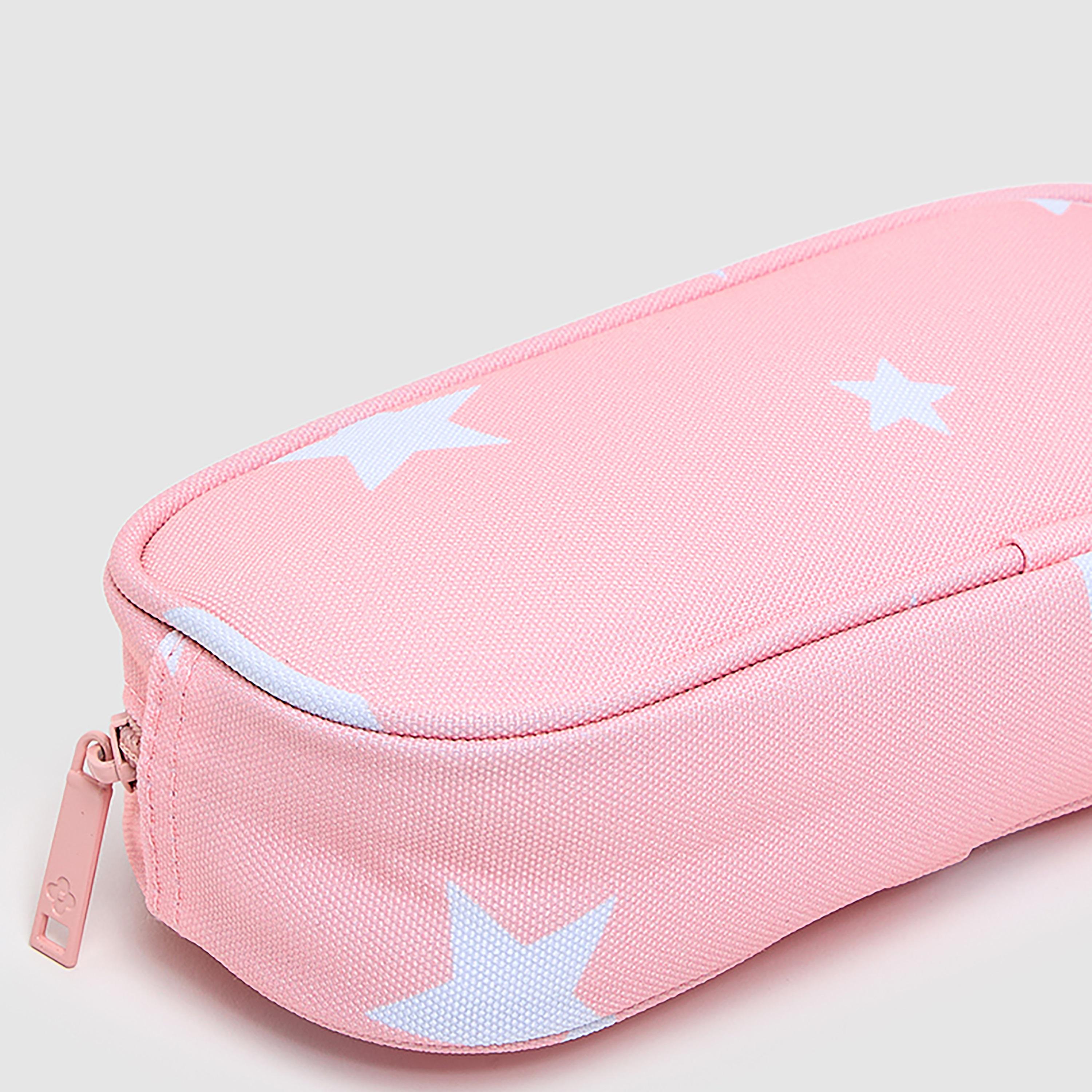 KOTON Printed Pencil Pouch with Zip Closure | 21 x 6.5 x 6.5 CM-school-stationery-pencilcases-image-4