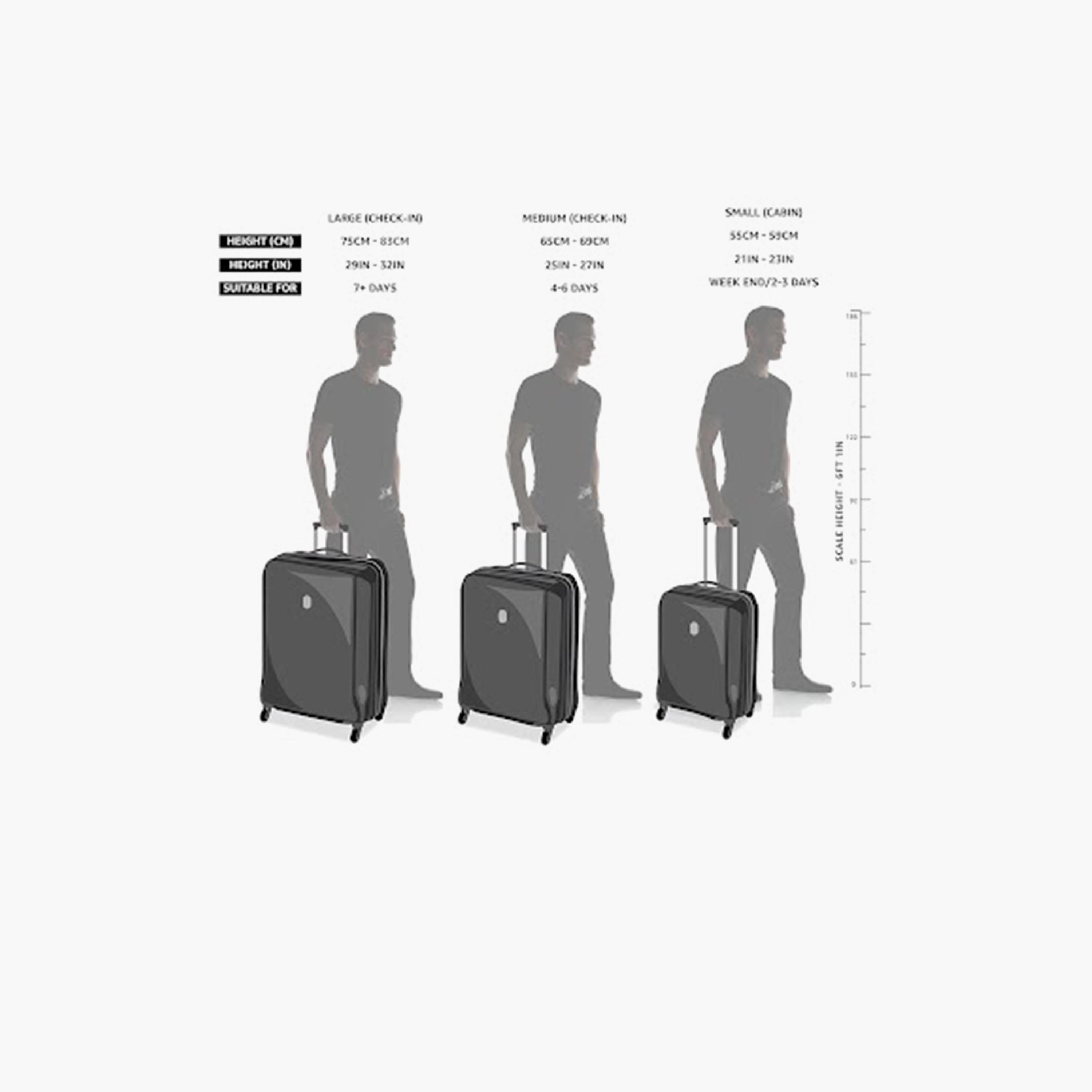 American Tourister Mystic Set of 3 Polyester Soft-Sided 4-Wheeler Spinner Trolley Bag with Combination Lock-travel-luggagesandbags-luggage-image-5