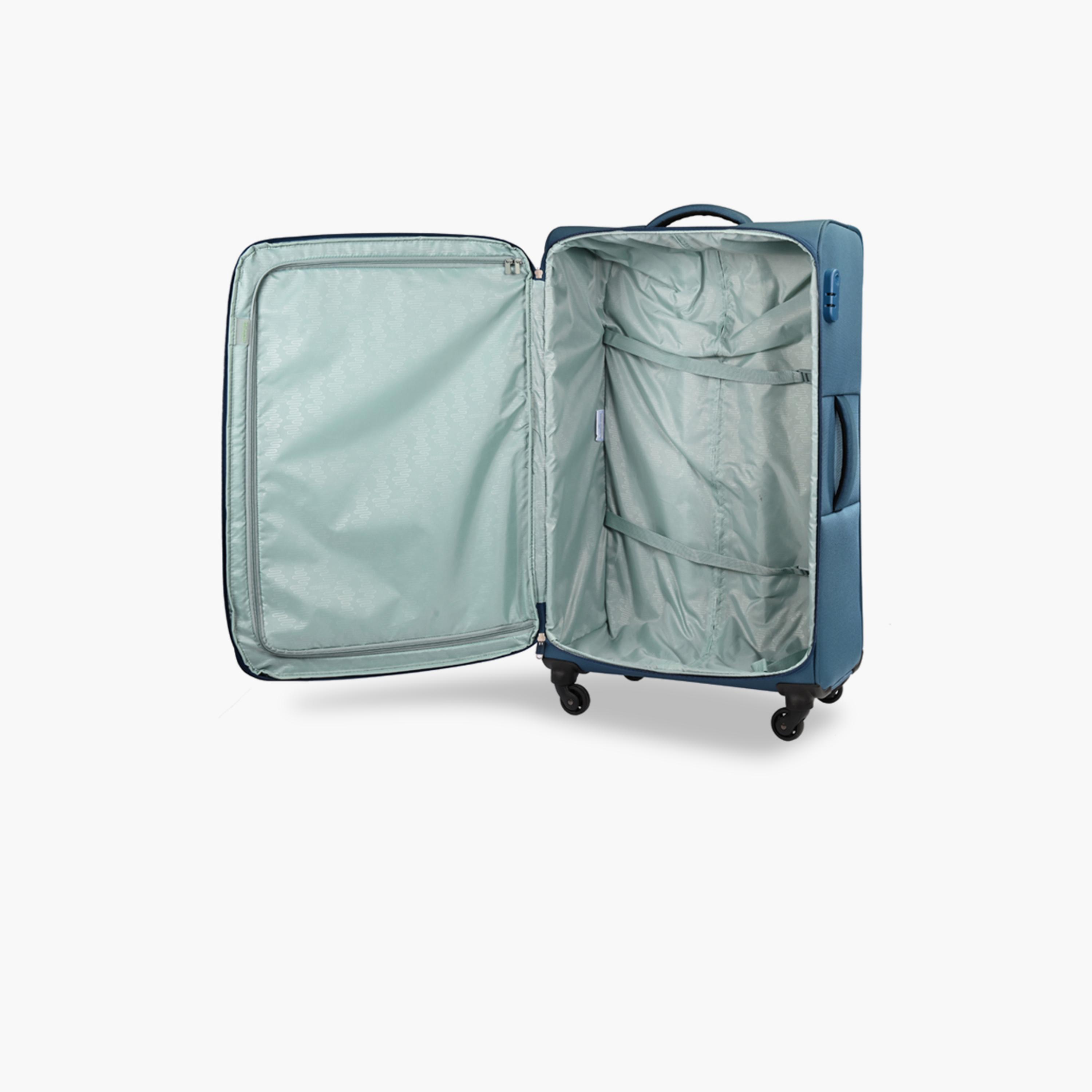American Tourister Mystic Set of 3 Polyester Soft-Sided 4-Wheeler Spinner Trolley Bag with Combination Lock-travel-luggagesandbags-luggage-image-3