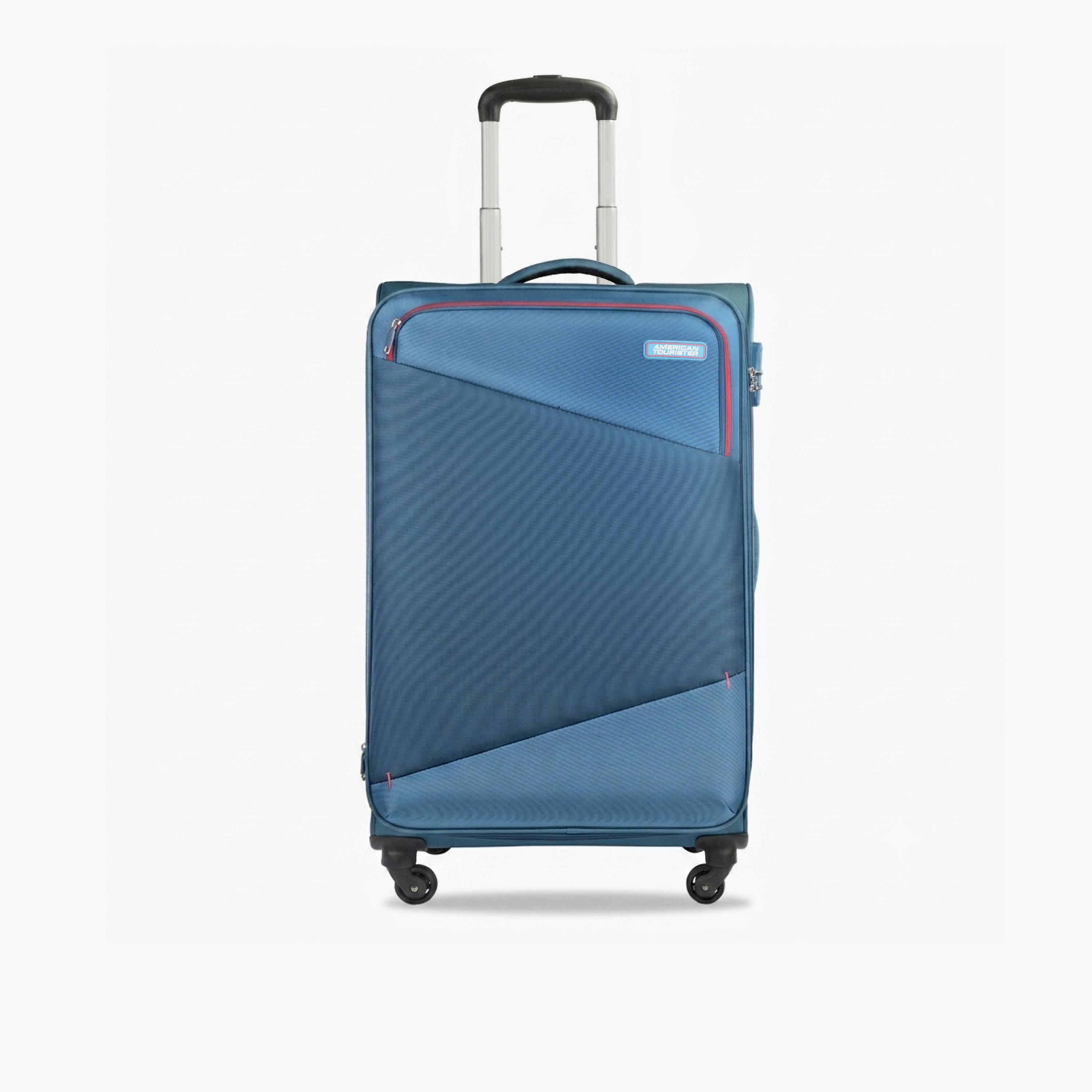 American Tourister Mystic Set of 3 Polyester Soft-Sided 4-Wheeler Spinner Trolley Bag with Combination Lock-travel-luggagesandbags-luggage-image-4