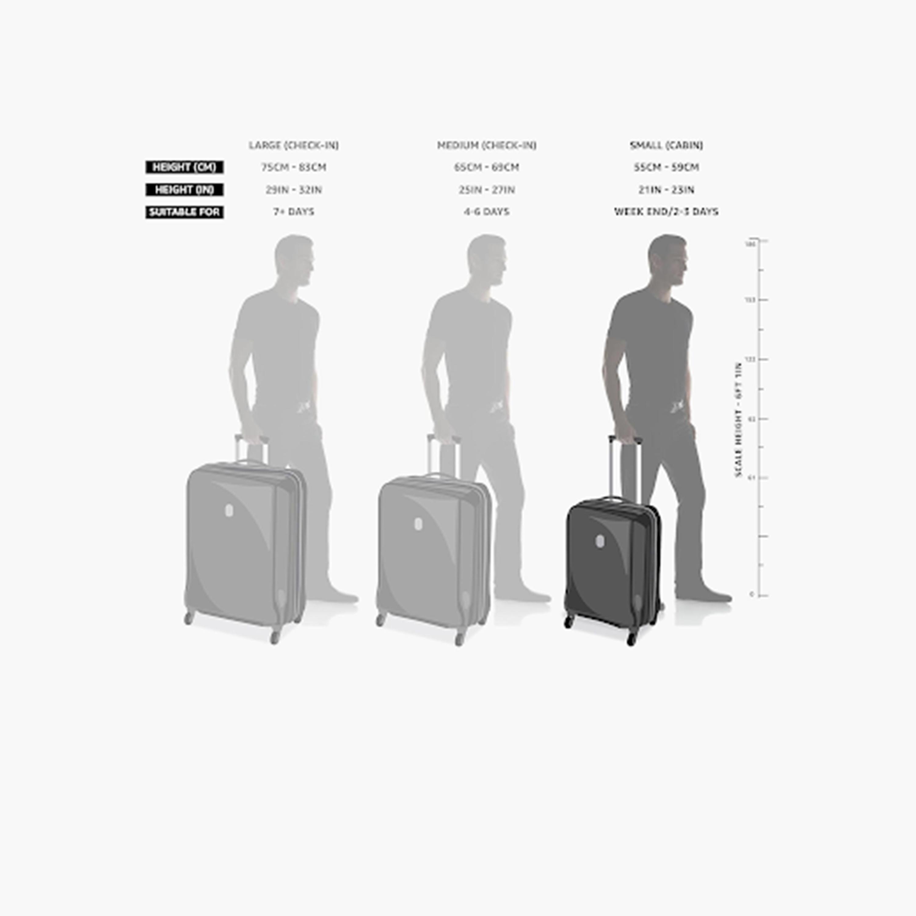 American Tourister Mystic 55 CM Small Cabin Polyester Soft-Sided 4-Wheeler Spinner Trolley Bag with Combination Lock-travel-luggagesandbags-luggage-image-7