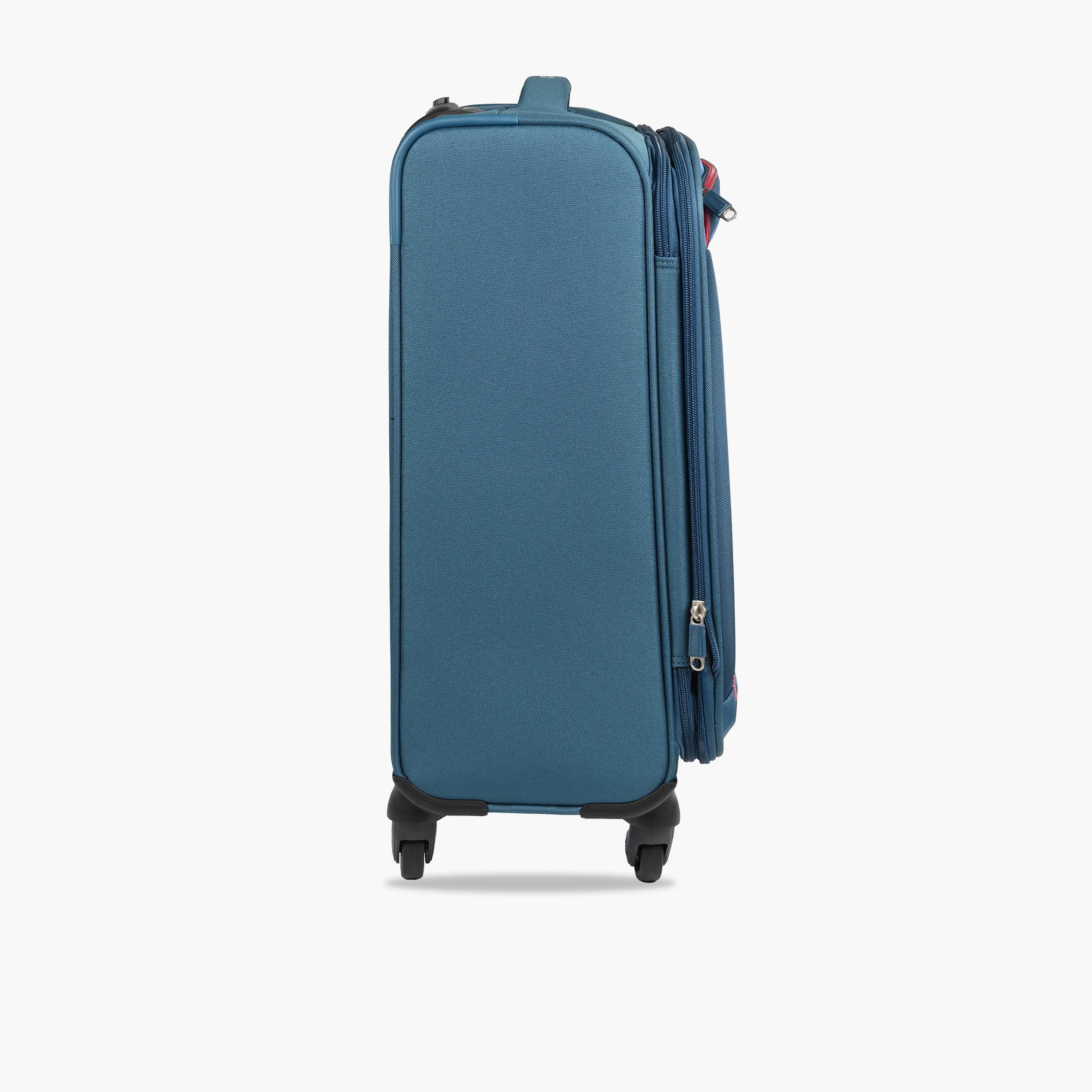 American Tourister Mystic 55 CM Small Cabin Polyester Soft-Sided 4-Wheeler Spinner Trolley Bag with Combination Lock-travel-luggagesandbags-luggage-image-10