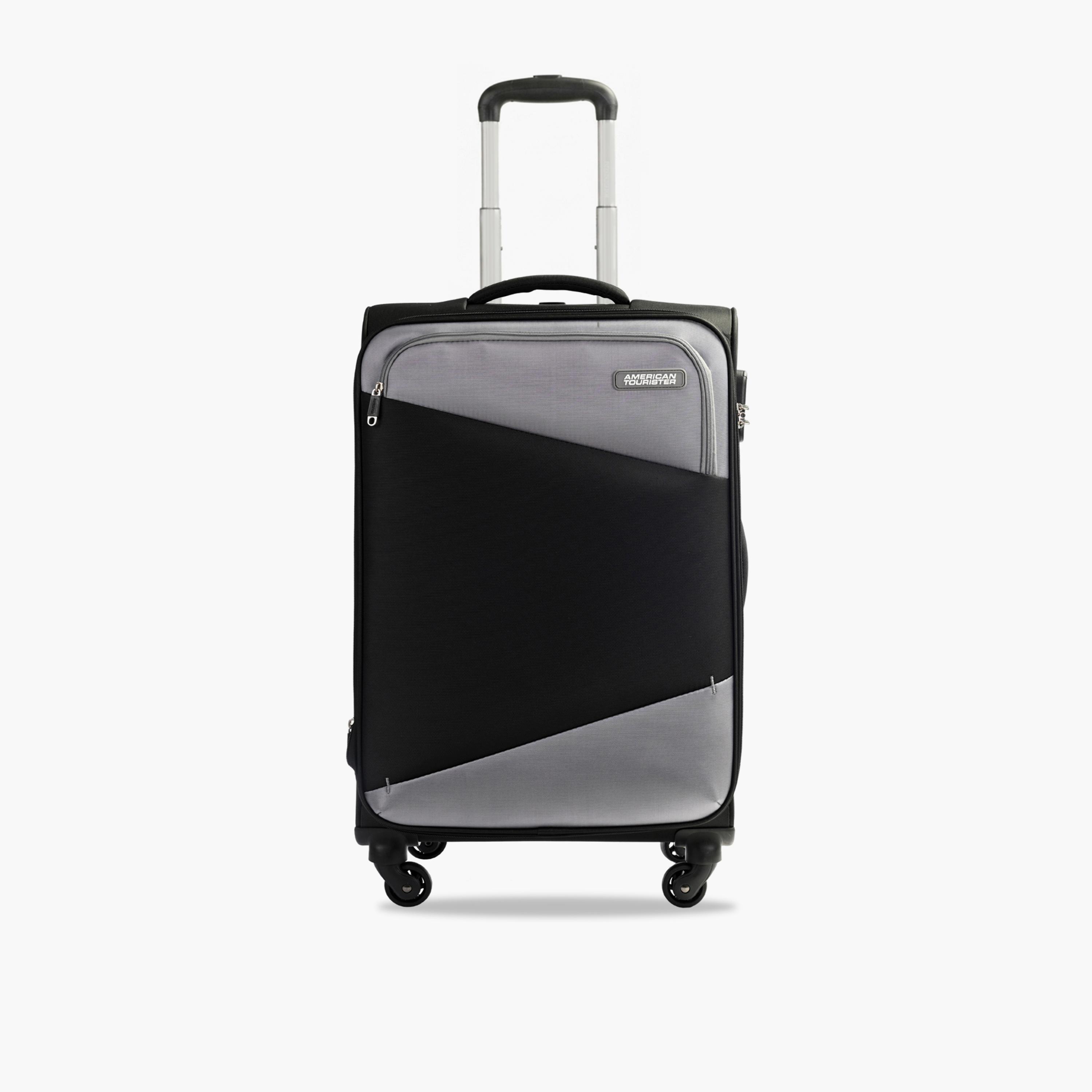 American Tourister Mystic 66 CM Medium Check-In Polyester Soft-Sided 4-Wheeler Spinner Trolley Bag with Combination Lock-travel-luggagesandbags-luggage-image-5