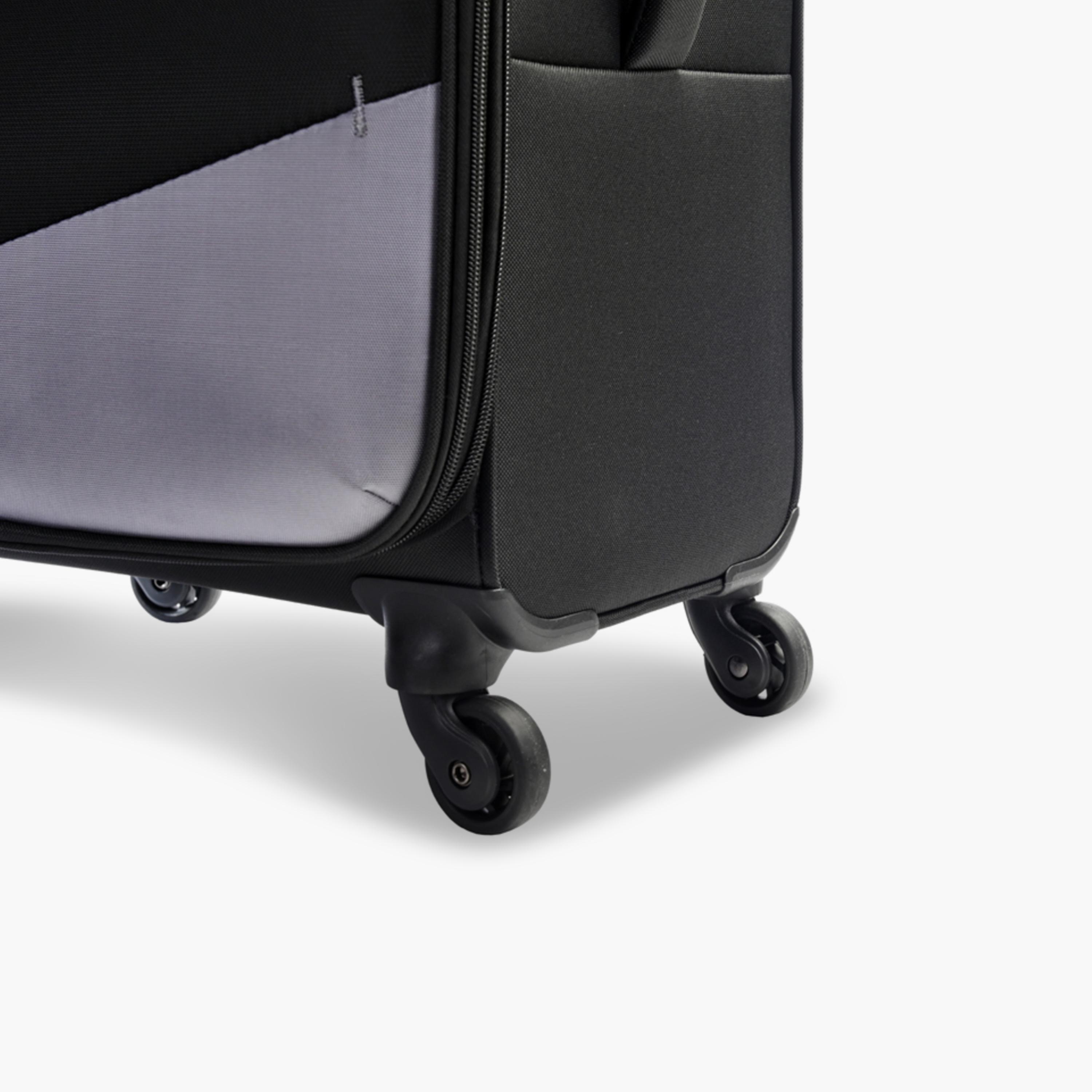 American Tourister Mystic 66 CM Medium Check-In Polyester Soft-Sided 4-Wheeler Spinner Trolley Bag with Combination Lock-travel-luggagesandbags-luggage-image-8