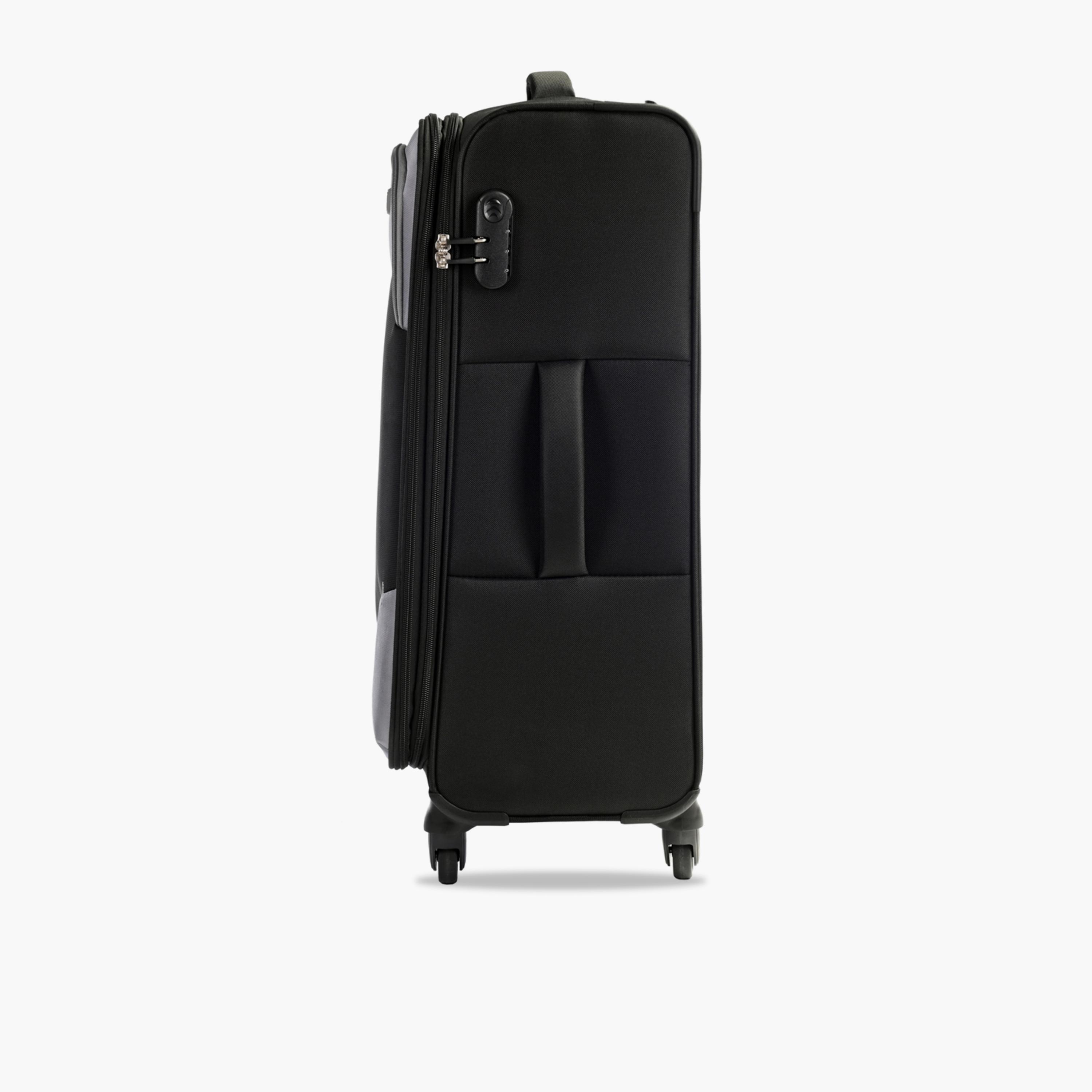 American Tourister Mystic 66 CM Medium Check-In Polyester Soft-Sided 4-Wheeler Spinner Trolley Bag with Combination Lock-travel-luggagesandbags-luggage-image-9