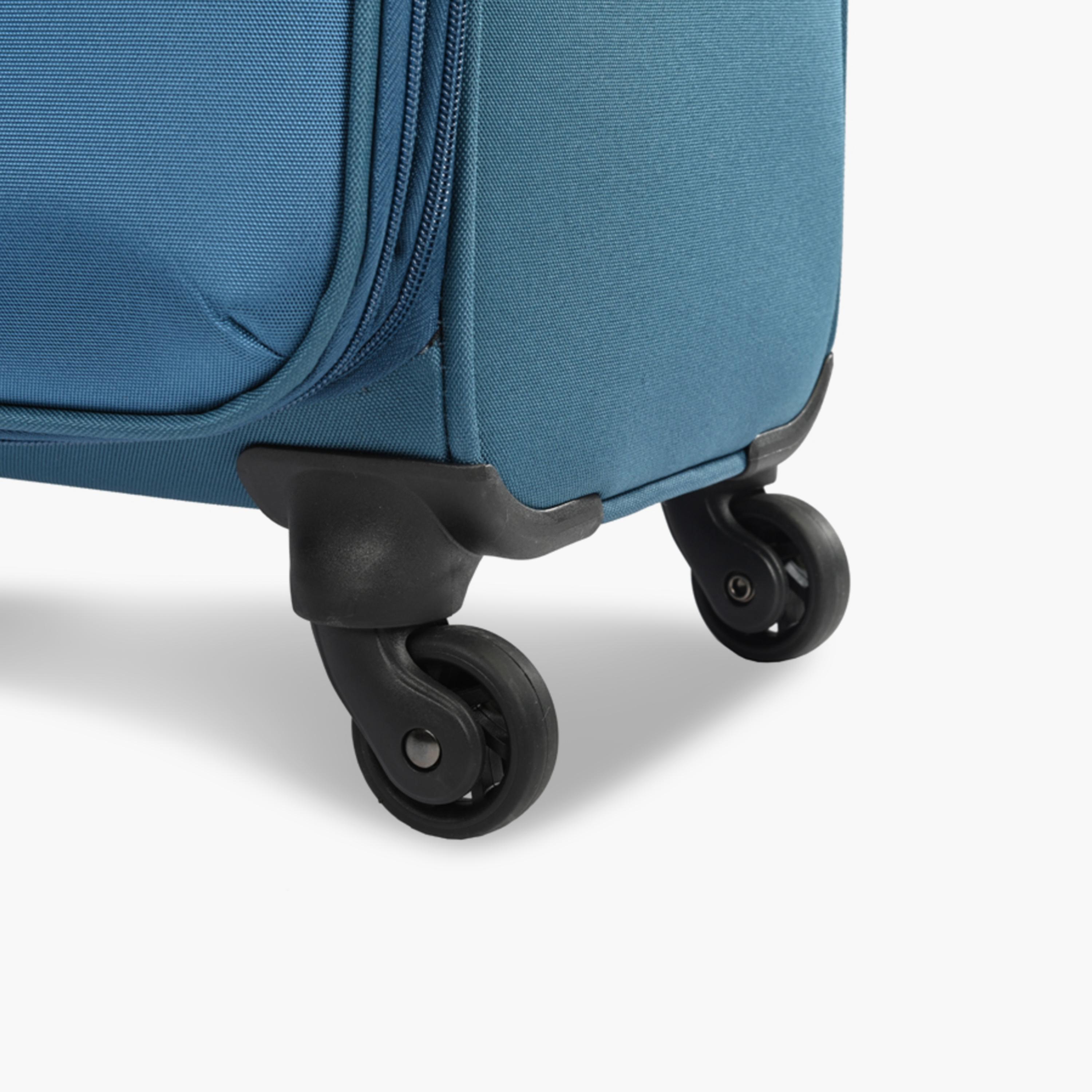 American Tourister Mystic 66 CM Medium Check-In Polyester Soft-Sided 4-Wheeler Spinner Trolley Bag with Combination Lock-travel-luggagesandbags-luggage-image-8