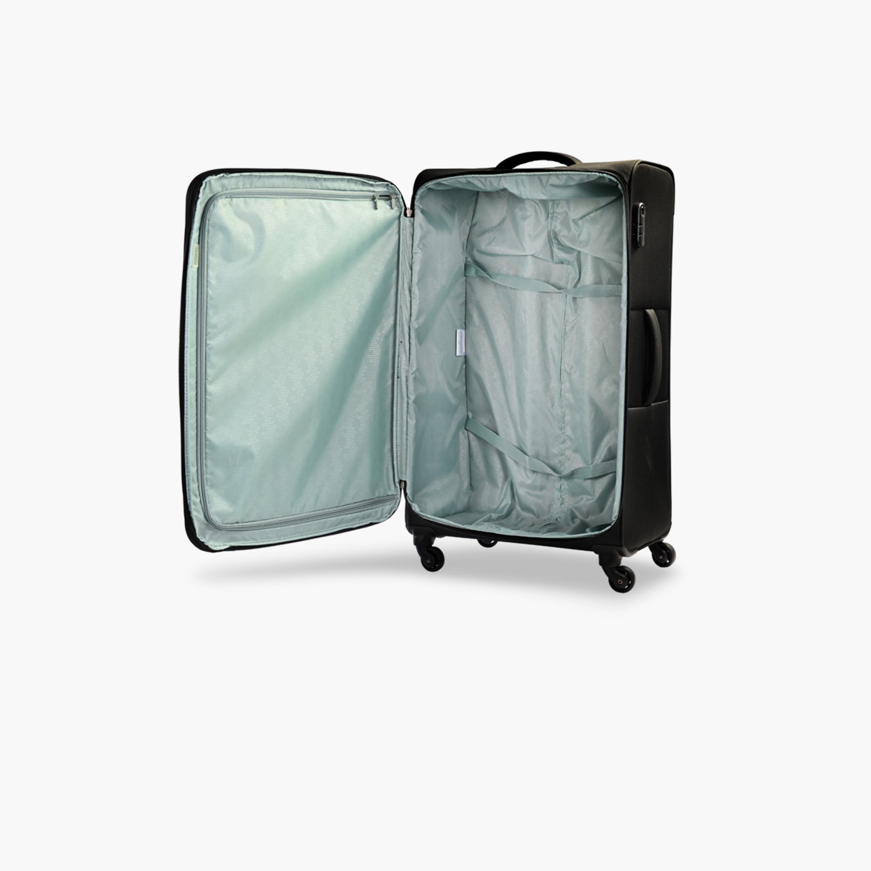 American Tourister Mystic 76 CM Large Check-In Polyester Soft-Sided 4-Wheeler Spinner Trolley Bag with Combination Lock-travel-luggagesandbags-luggage-image-4