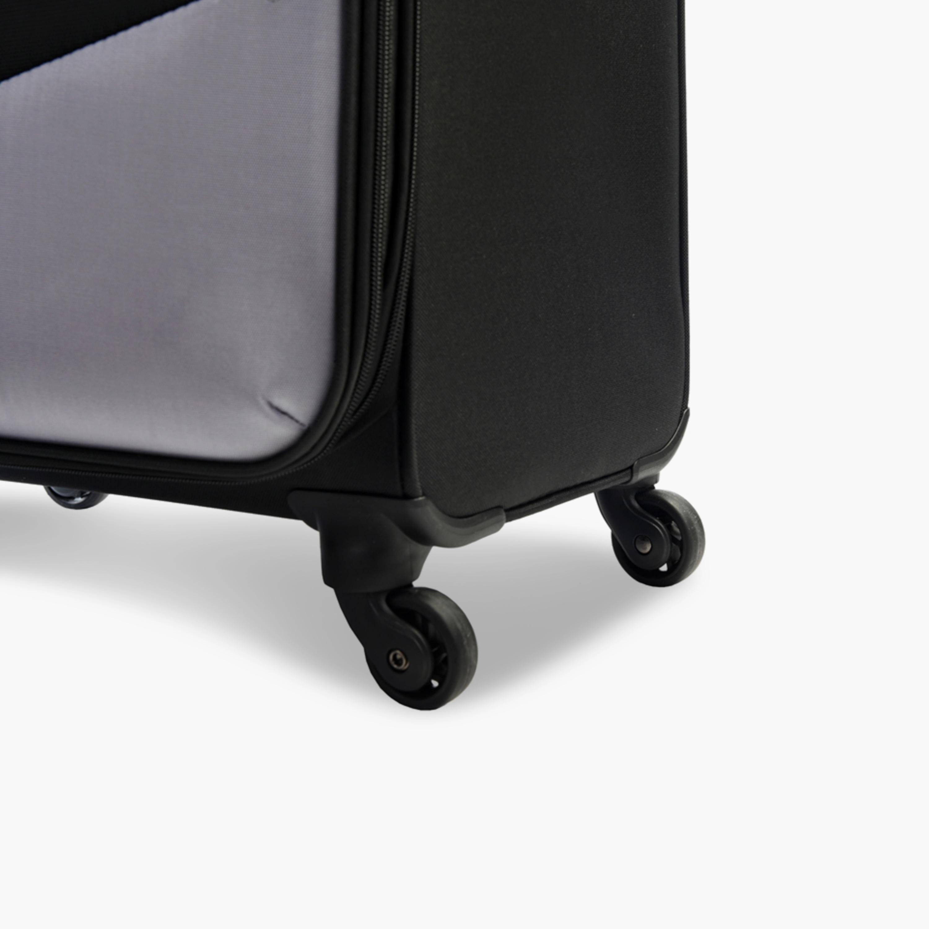 American Tourister Mystic 76 CM Large Check-In Polyester Soft-Sided 4-Wheeler Spinner Trolley Bag with Combination Lock-travel-luggagesandbags-luggage-image-8