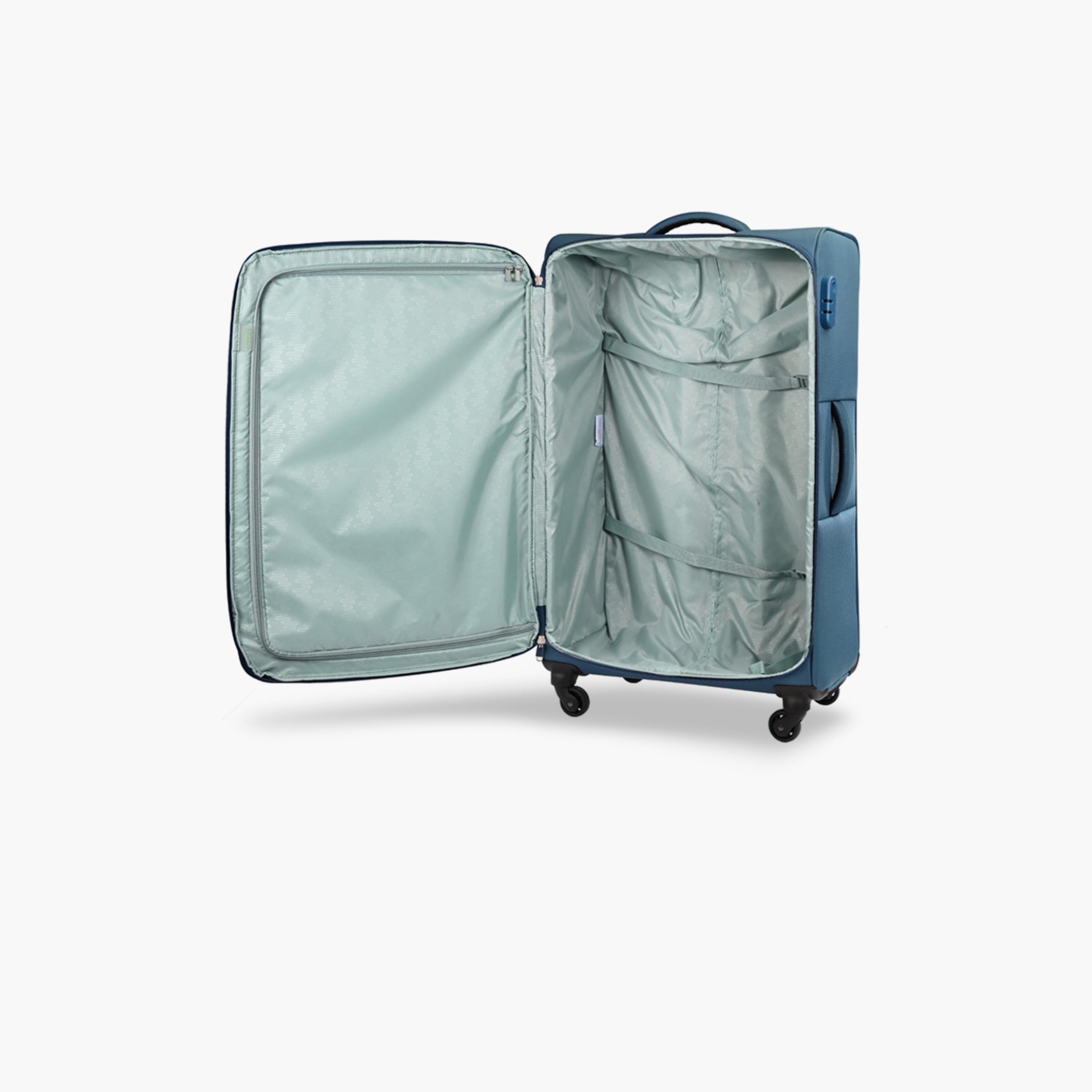 American Tourister Mystic 76 CM Large Check-In Polyester Soft-Sided 4-Wheeler Spinner Trolley Bag with Combination Lock-travel-luggagesandbags-luggage-image-4