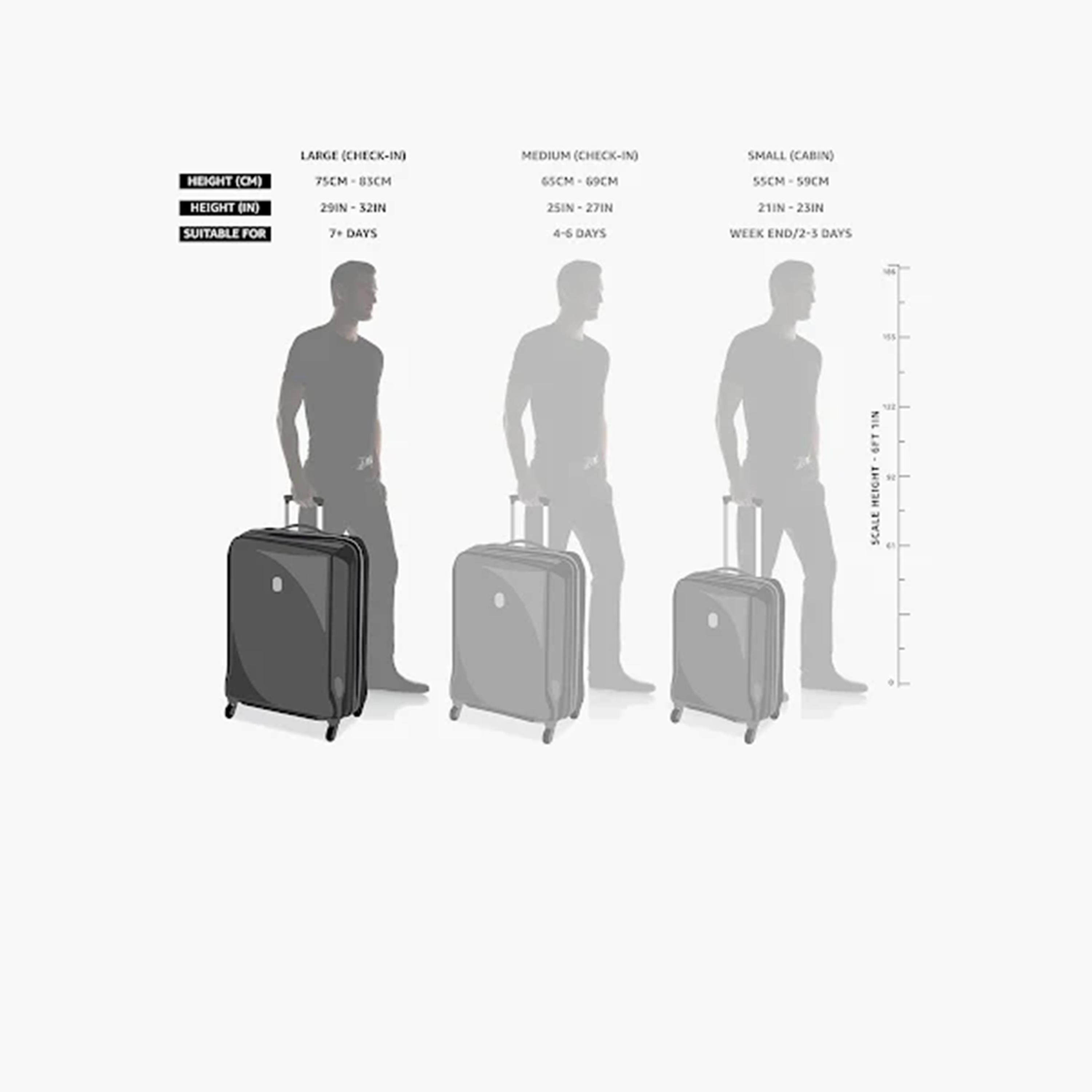 American Tourister Mystic 76 CM Large Check-In Polyester Soft-Sided 4-Wheeler Spinner Trolley Bag with Combination Lock-travel-luggagesandbags-luggage-image-7