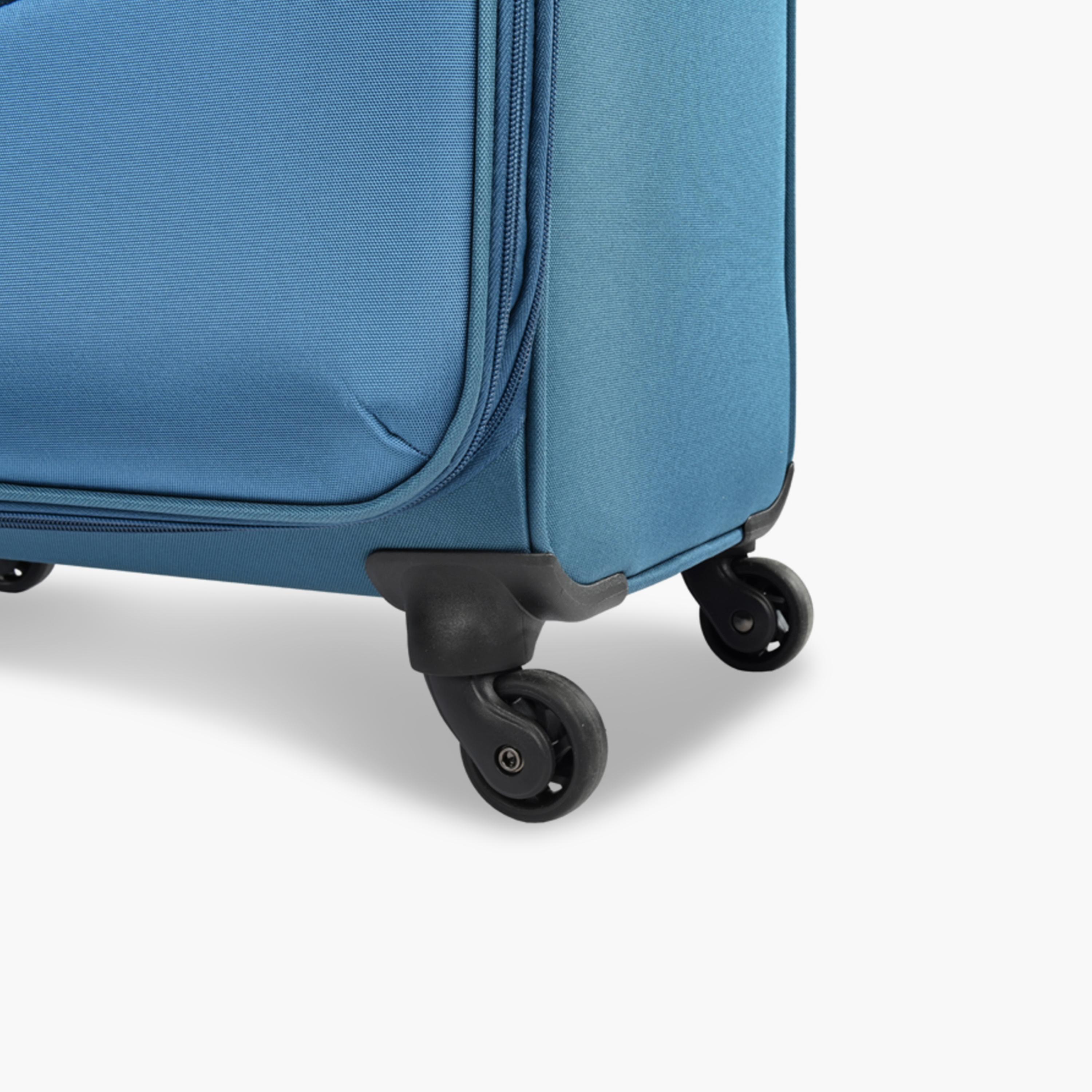 American Tourister Mystic 76 CM Large Check-In Polyester Soft-Sided 4-Wheeler Spinner Trolley Bag with Combination Lock-travel-luggagesandbags-luggage-image-8