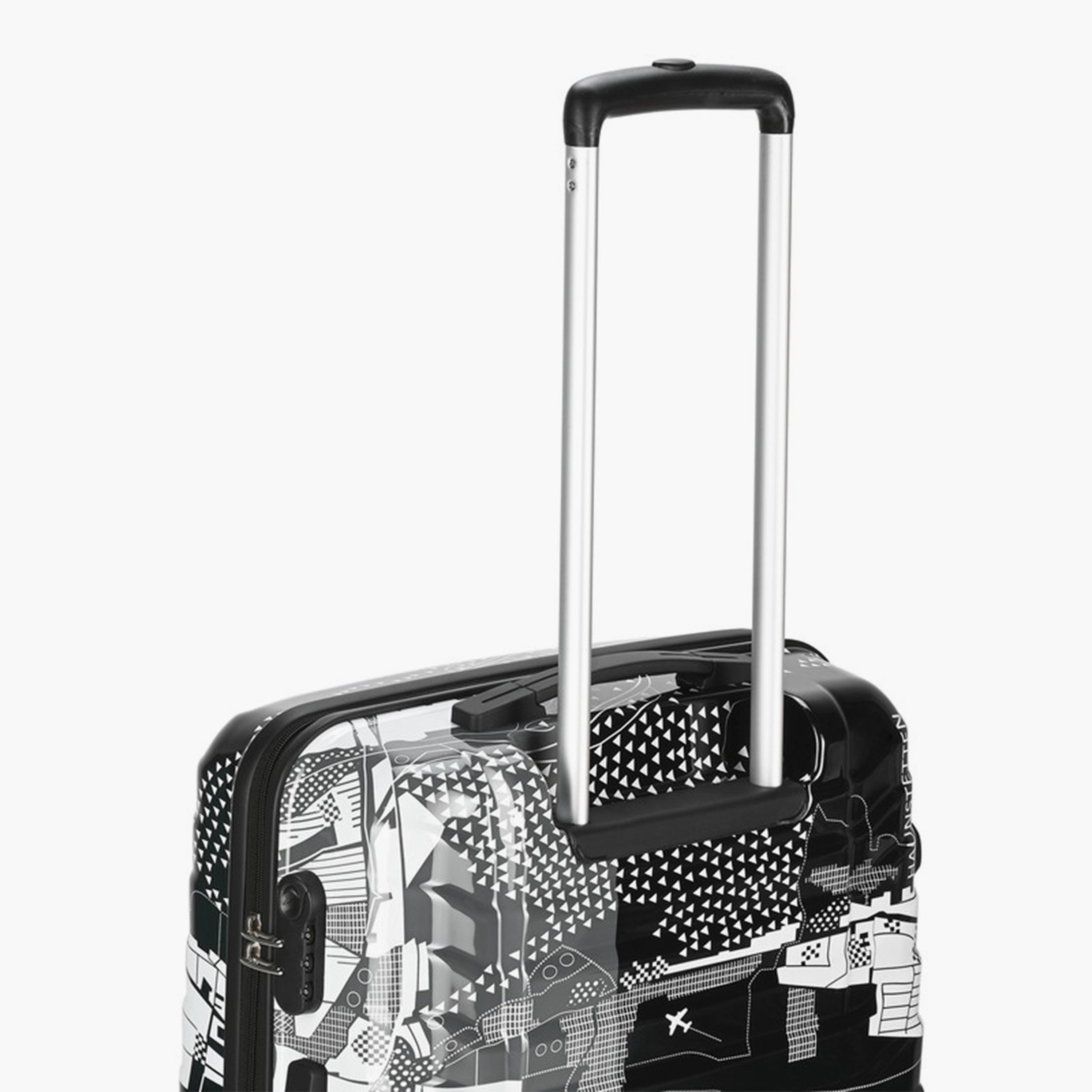 Skybags TROOPER 65 CM Medium Check-In Polycarbonate with ABS Hard-Sided 4-Wheeler Spinner Trolley Bag with Combination Lock-travel-luggagesandbags-luggage-image-6