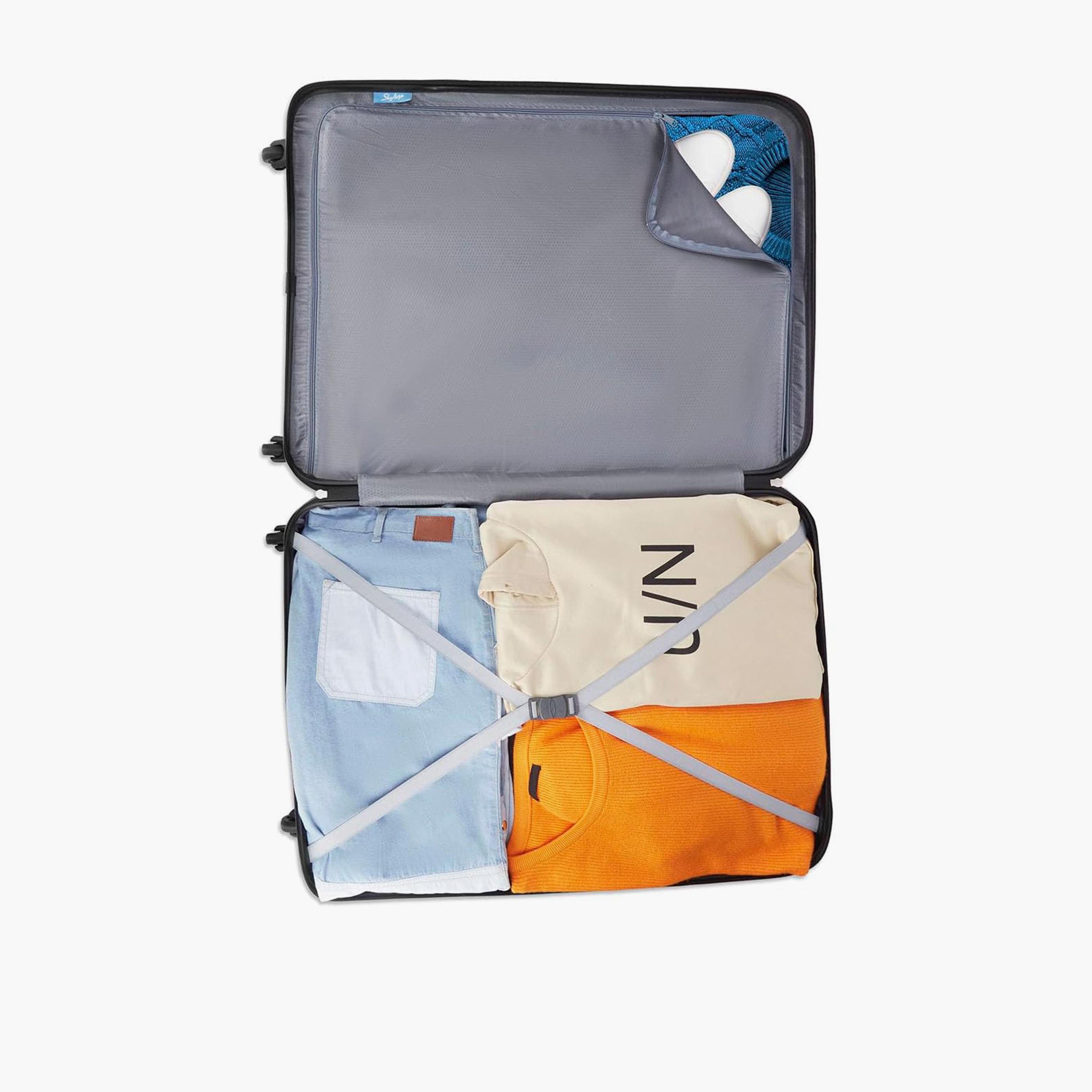 Skybags TROOPER 75 CM Large Check-In Polycarbonate with ABS Hard-Sided 4-Wheeler Spinner Trolley Bag with Combination Lock-travel-luggagesandbags-luggage-image-4