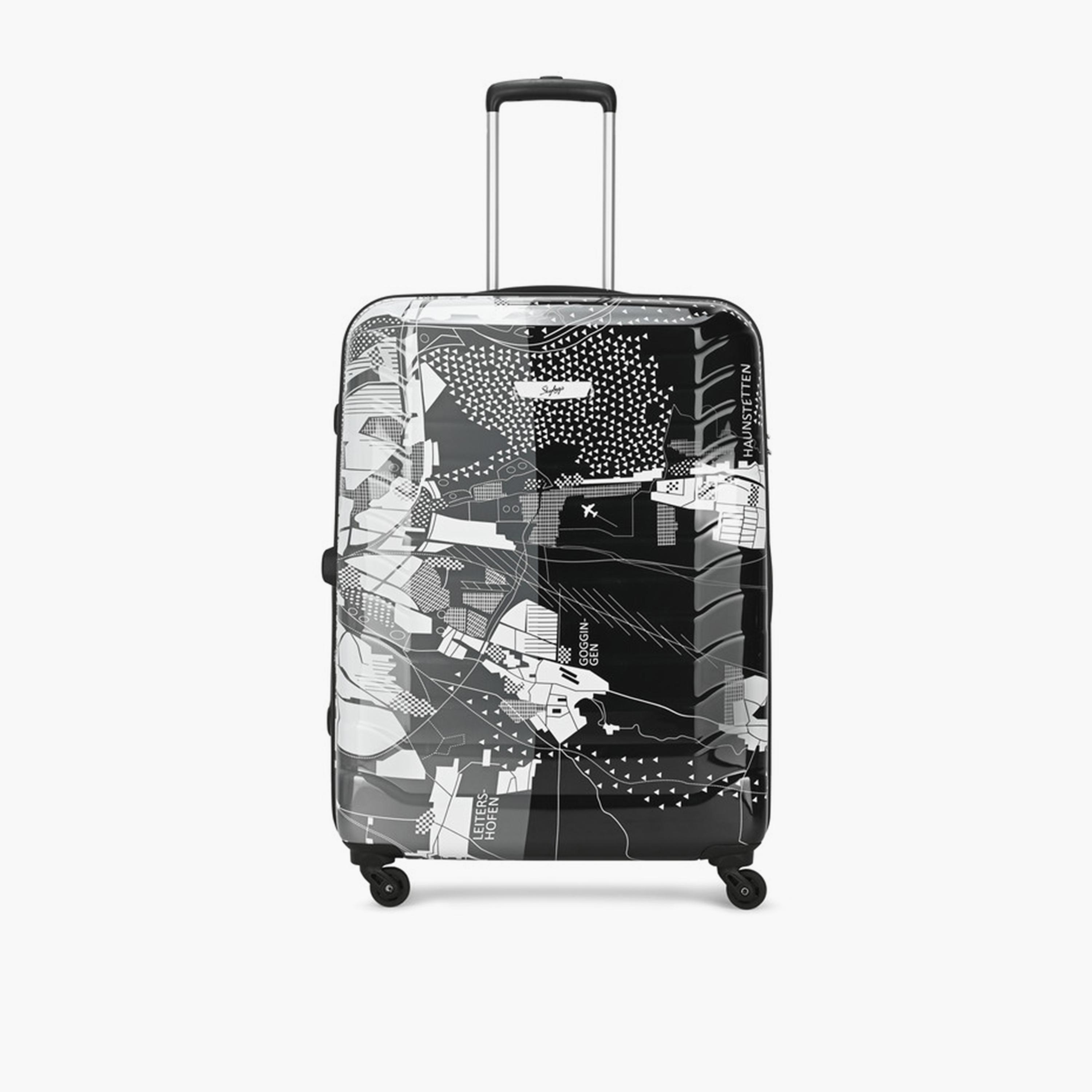 Skybags TROOPER 75 CM Large Check-In Polycarbonate with ABS Hard-Sided 4-Wheeler Spinner Trolley Bag with Combination Lock-travel-luggagesandbags-luggage-image-5