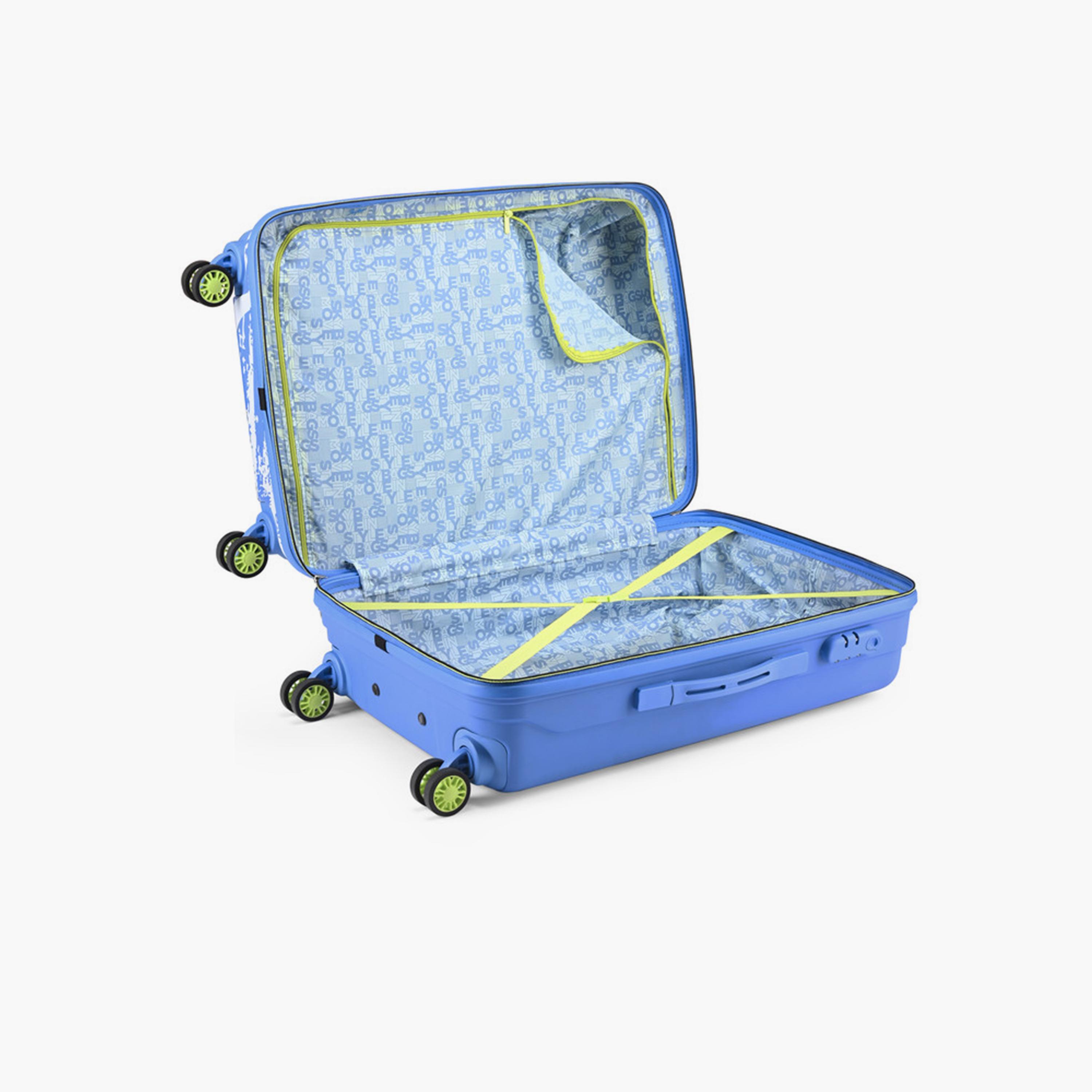 Skybags SPLASH Set of 2 Polypropylene Hard-Sided 4-Wheeler Spinner Trolley Bags with Combination Lock-travel-luggagesandbags-luggage-image-3