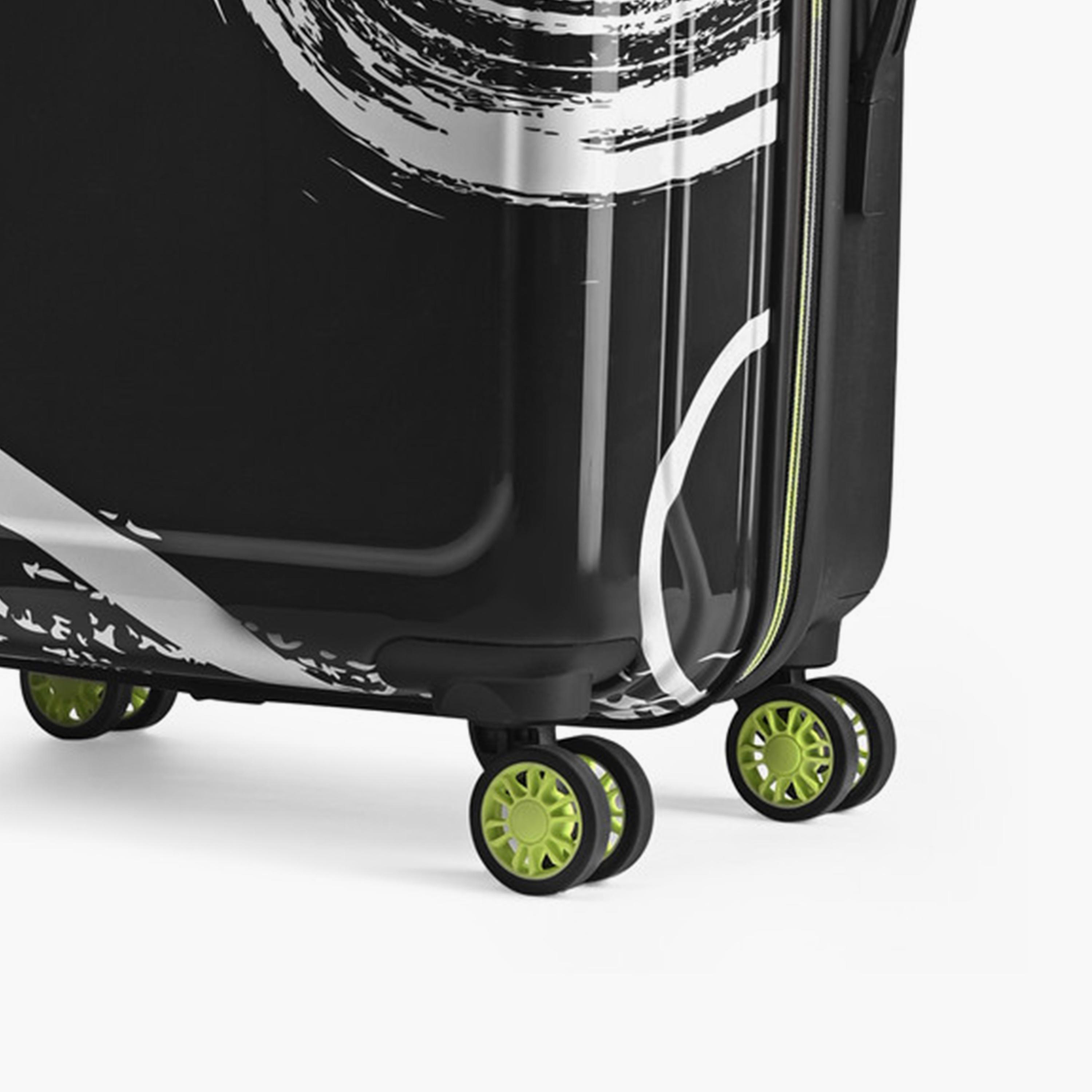 Skybags SPLASH Set of 2 Polypropylene Hard-Sided 4-Wheeler Spinner Trolley Bags with Combination Lock-travel-luggagesandbags-luggage-image-5