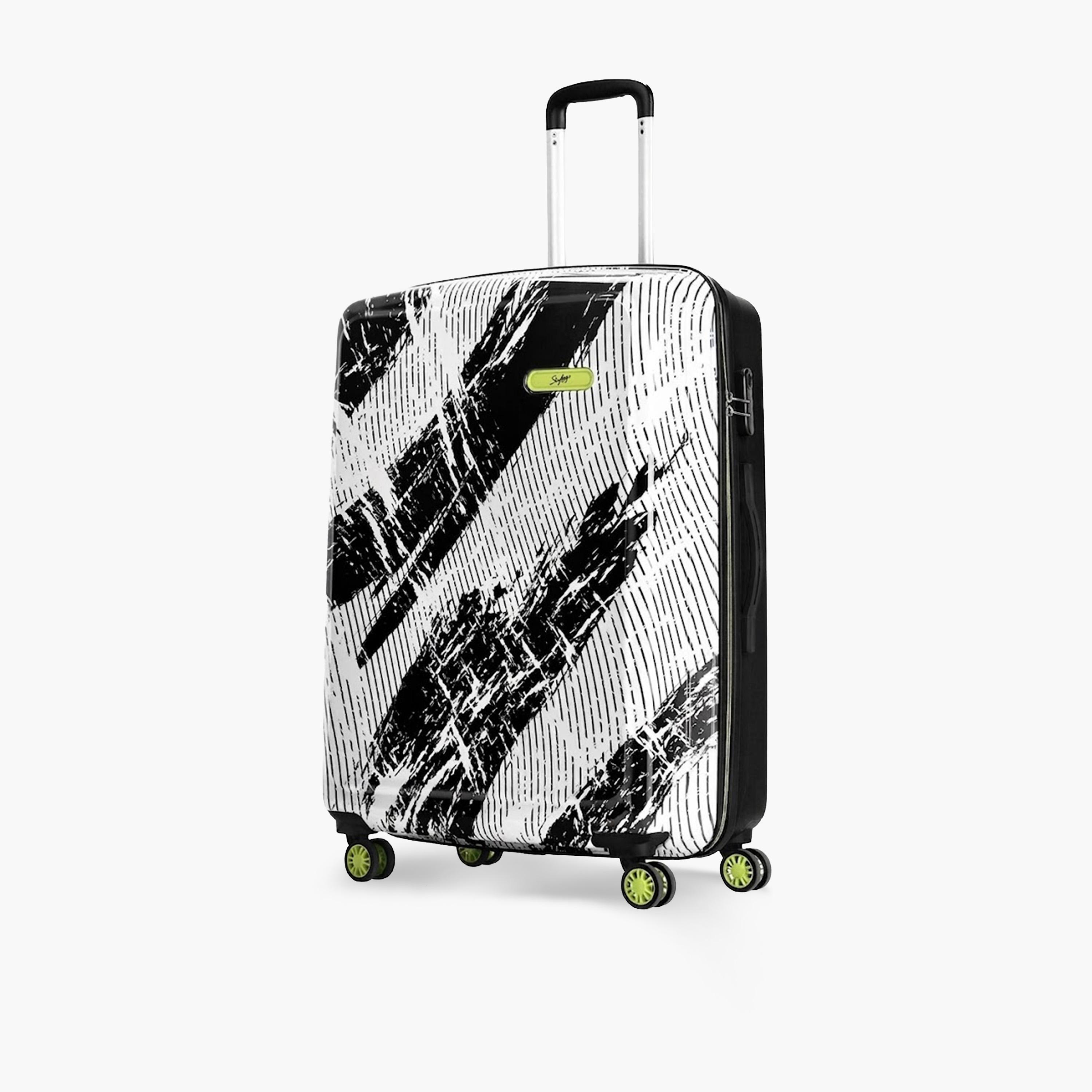 Skybags STROKE NEO 75 CM Large Check-In Polypropylene Hard-Sided 4-Wheeler Spinner Trolley Bag with Combination Lock-travel-luggagesandbags-luggage-image-1