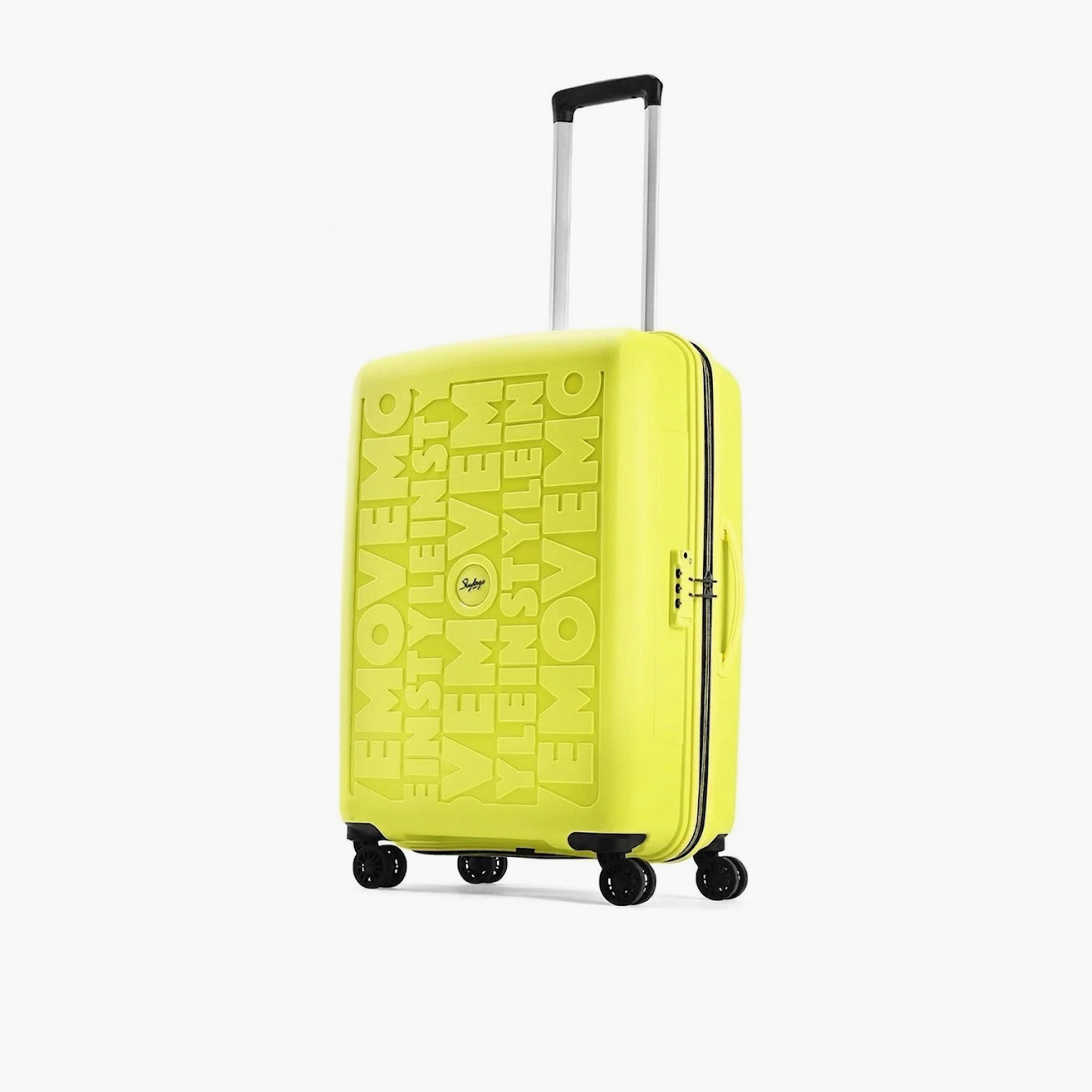 Skybags Play 66 CM Medium Check-In Polypropylene Hard-Sided 4-Wheeler Spinner Trolley Bag with TSA Lock-travel-luggagesandbags-luggage-image-1