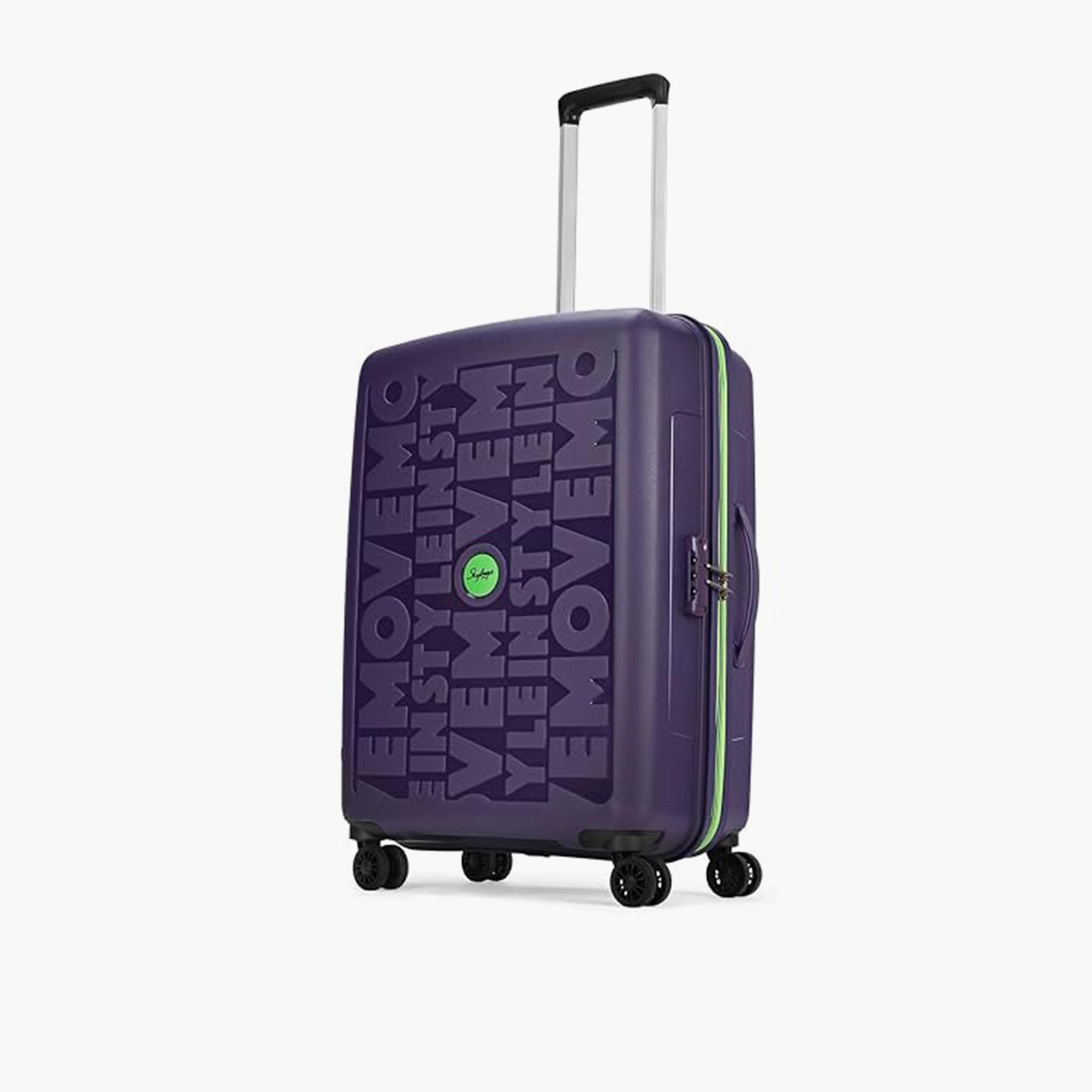 Skybags Play 66 CM Medium Check-In Polypropylene Hard-Sided 4-Wheeler Spinner Trolley Bag with TSA Lock-travel-luggagesandbags-luggage-image-1