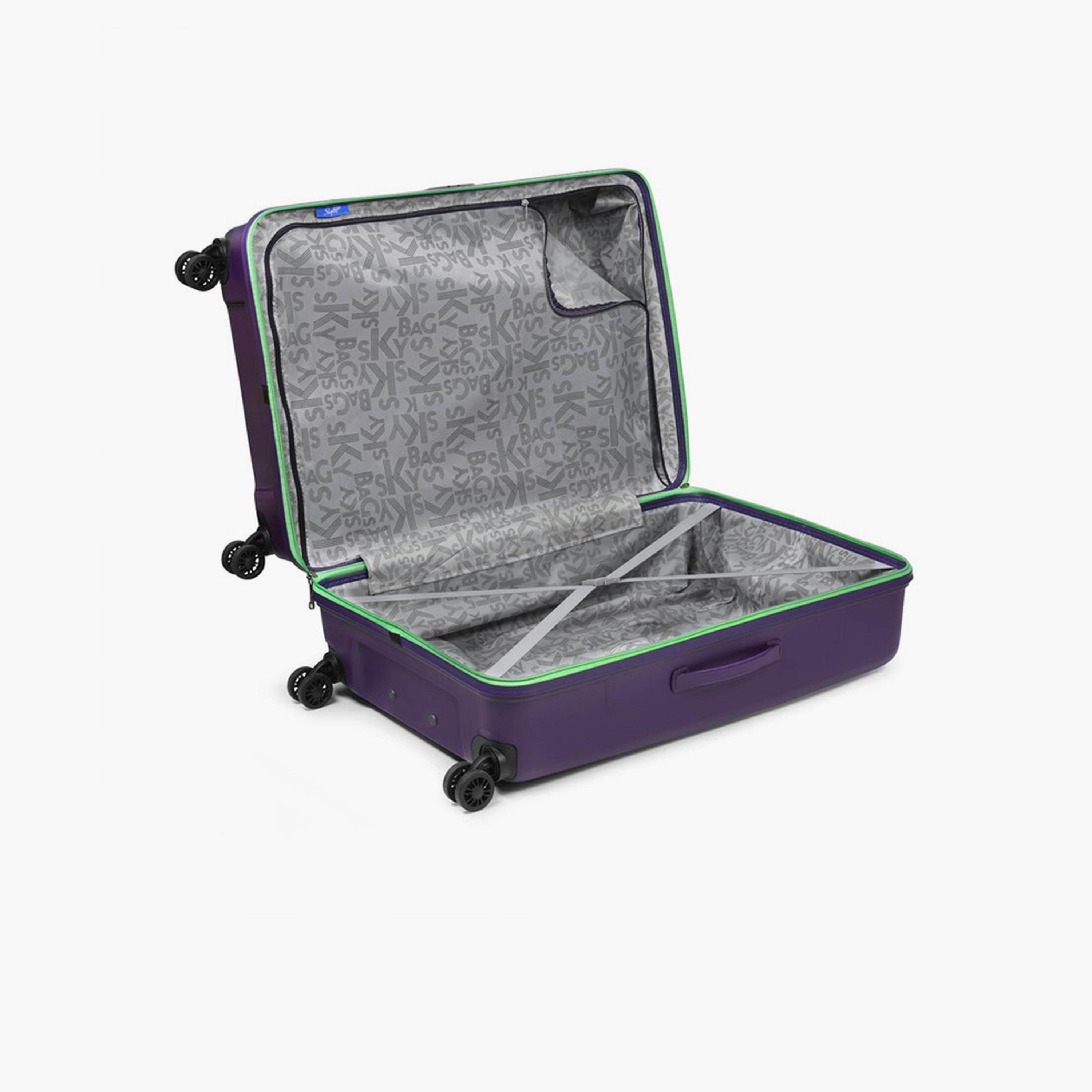 Skybags Play 66 CM Medium Check-In Polypropylene Hard-Sided 4-Wheeler Spinner Trolley Bag with TSA Lock-travel-luggagesandbags-luggage-image-4