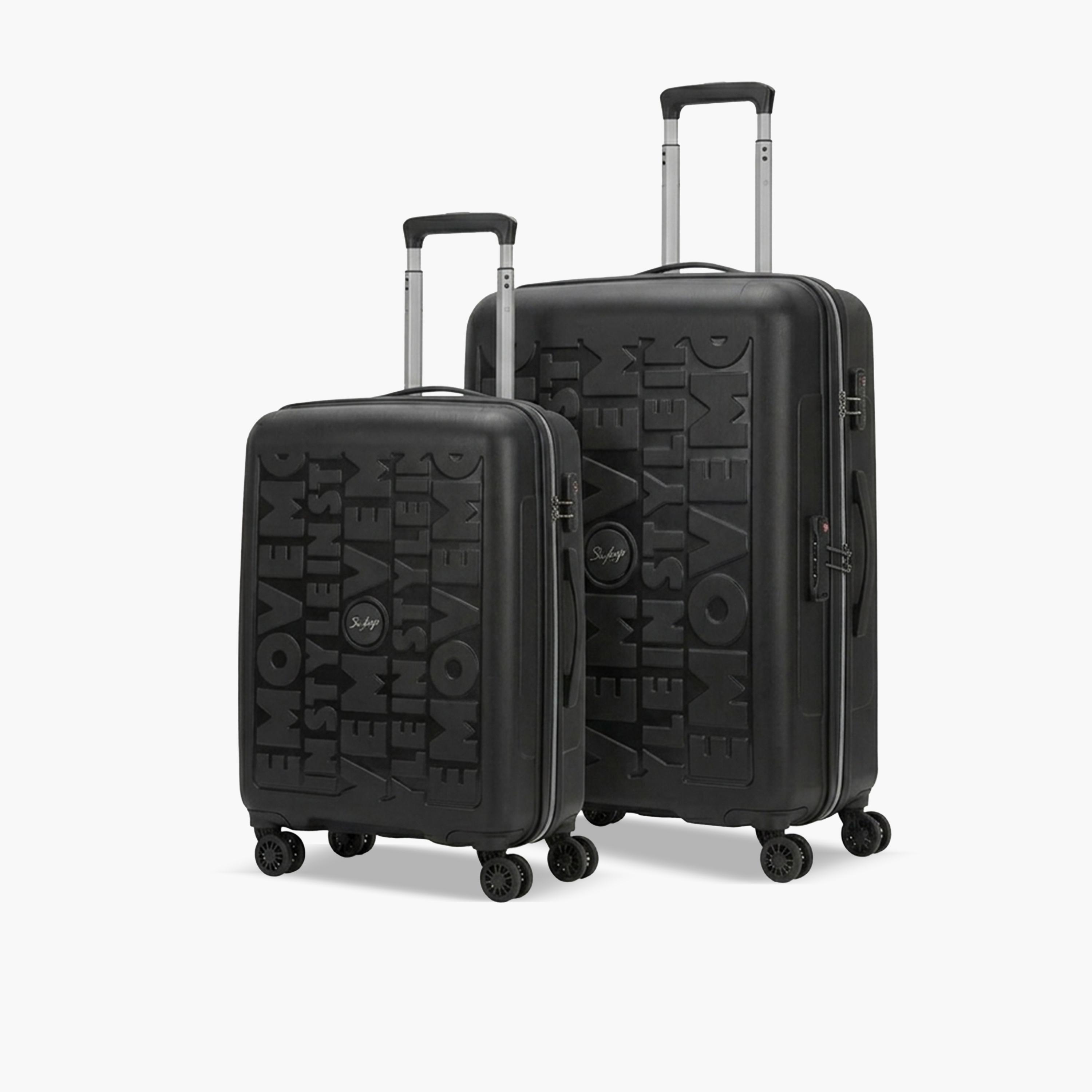 Skybags Play Set of 2 Polypropylene Hard-Sided 4-Wheeler Spinner Trolley Bags with TSA Lock-travel-luggagesandbags-luggage-image-1