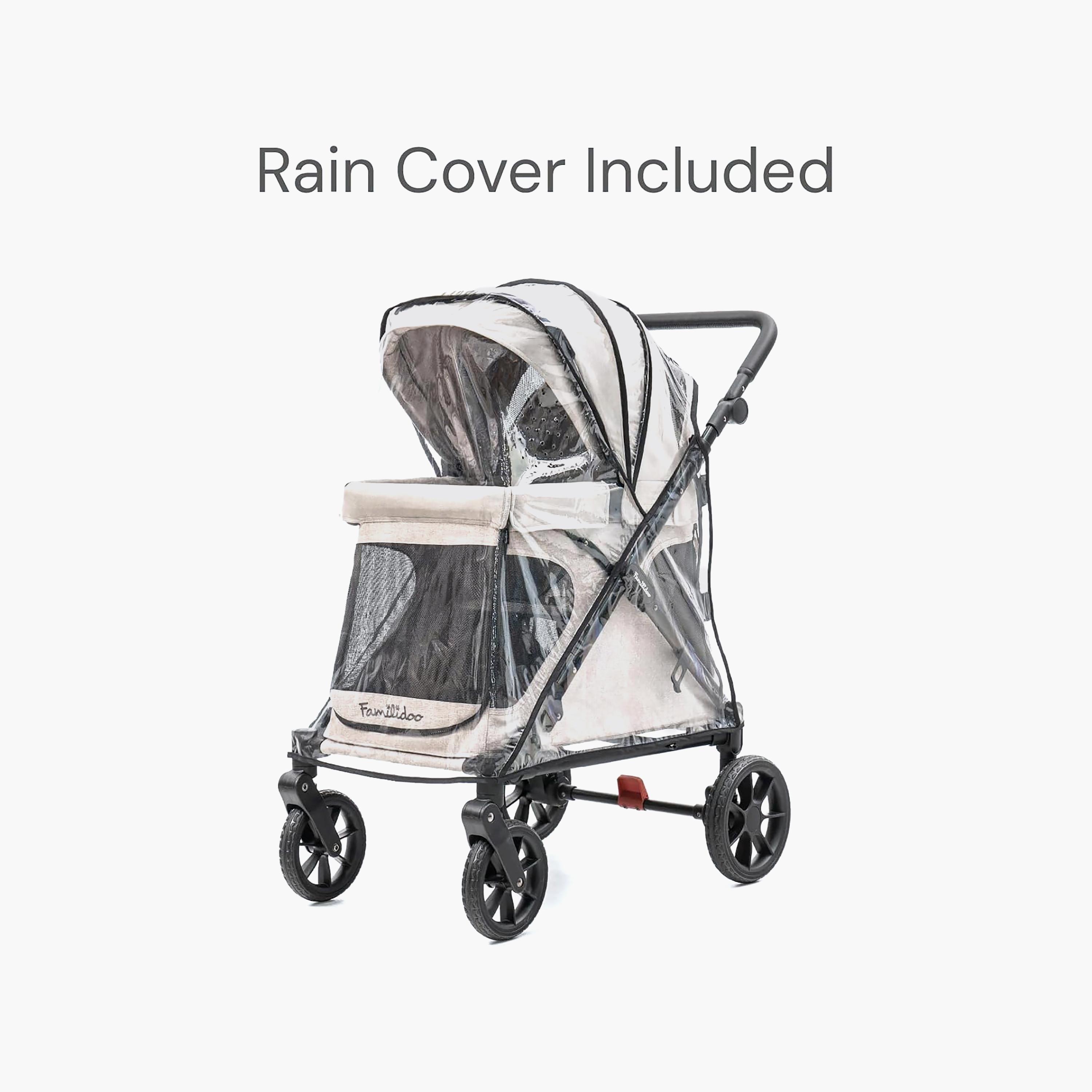 Familidoo Q1 Foldable Multi-Use Wagon Stroller with Magnetic Safety Harness-baby-gear-strollersandprams-strollers-image-6