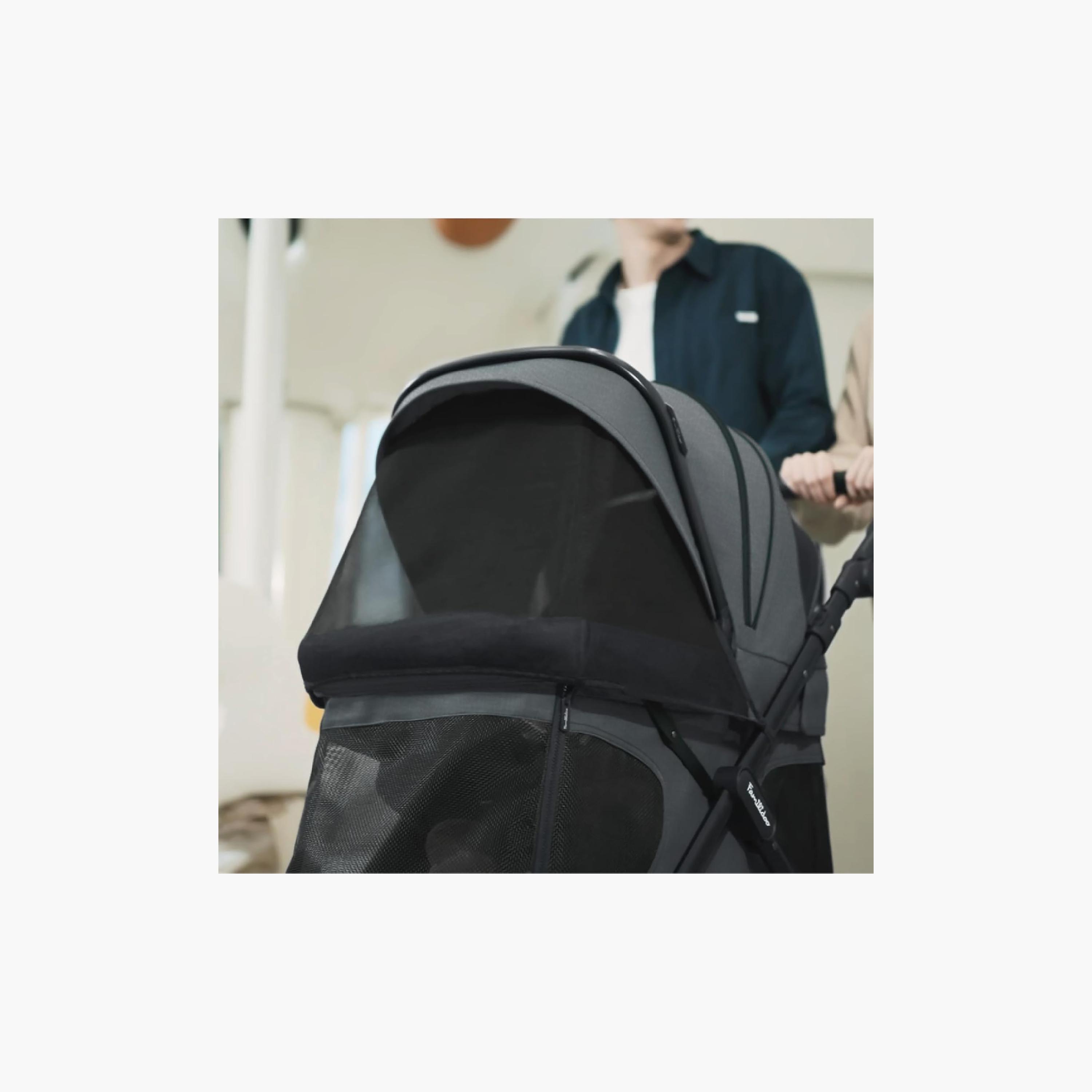 Familidoo Q1 Foldable Multi-Use Wagon Stroller with Magnetic Safety Harness-baby-gear-strollersandprams-strollers-image-5