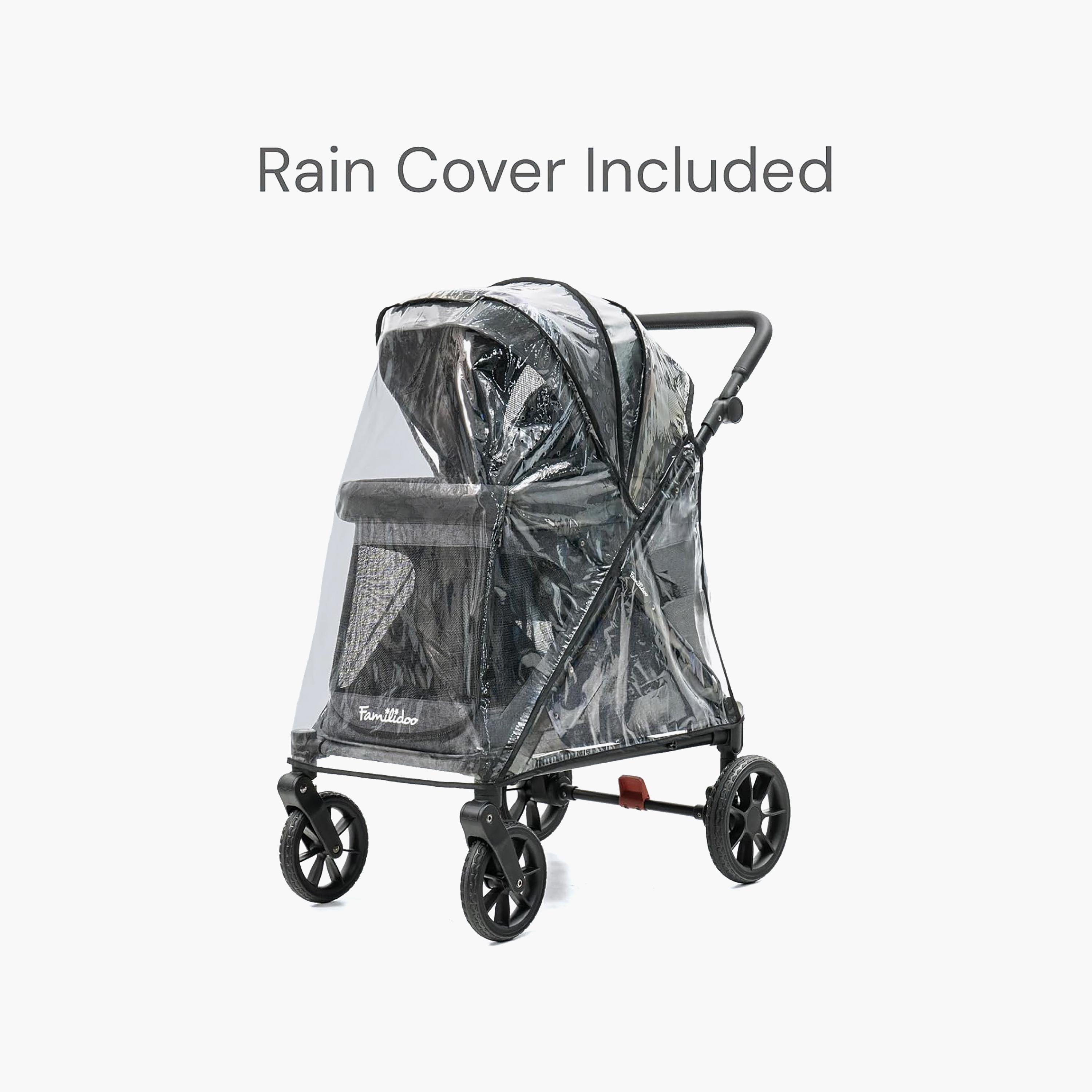 Familidoo Q1 Foldable Multi-Use Wagon Stroller with Magnetic Safety Harness-baby-gear-strollersandprams-strollers-image-7