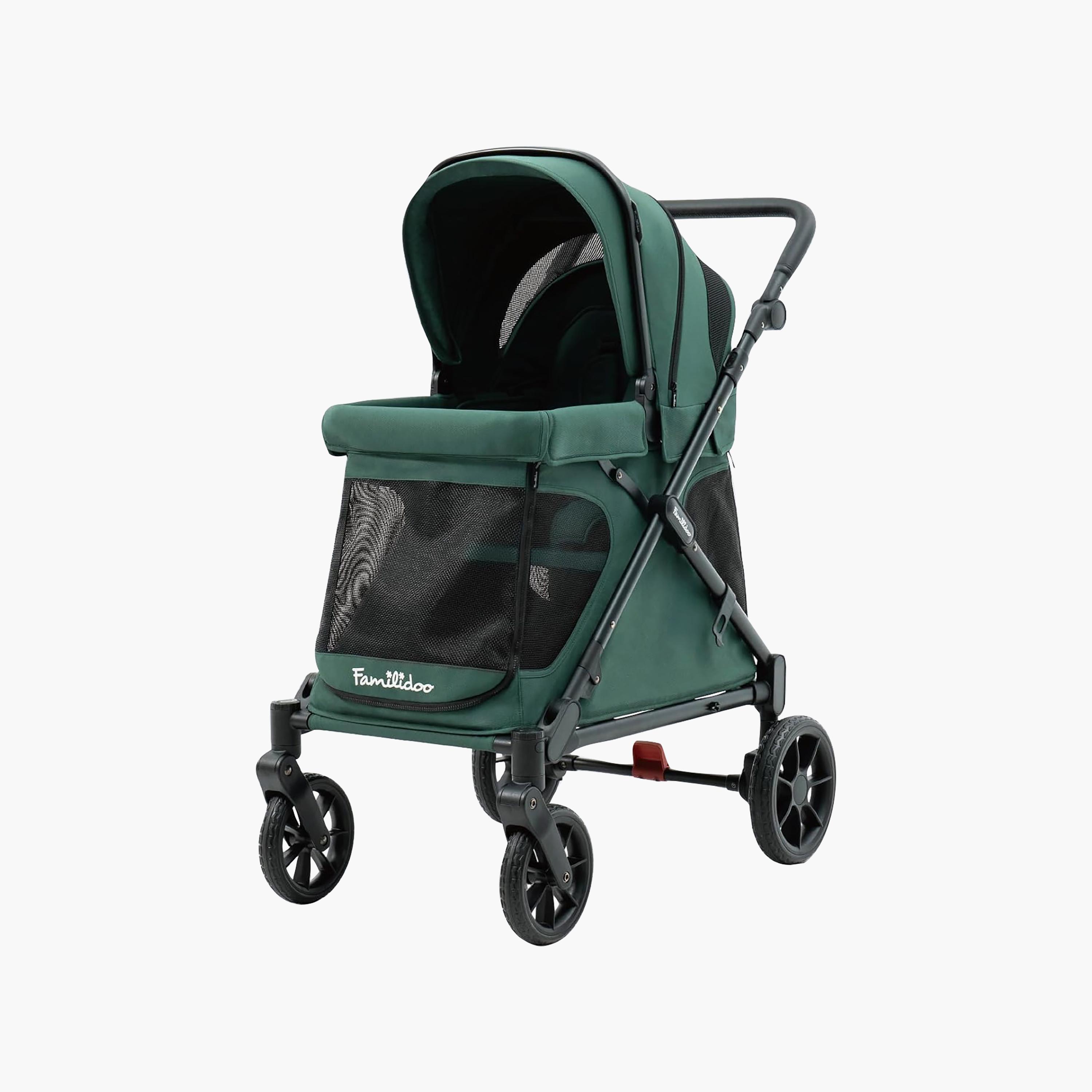 Familidoo Q1 Foldable Multi-Use Wagon Stroller with Magnetic Safety Harness-baby-gear-strollersandprams-strollers-image-1