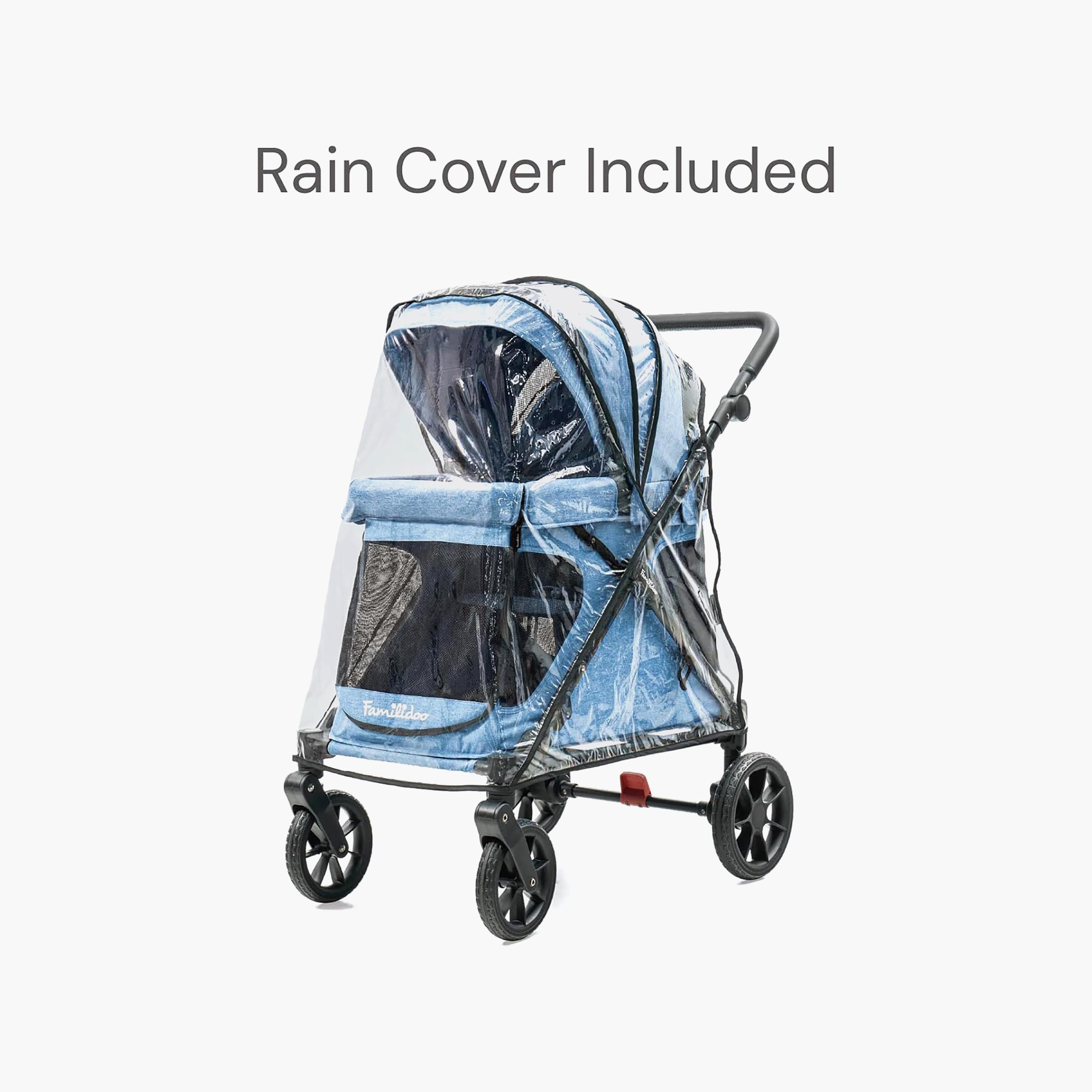 Familidoo Q1 Foldable Multi-Use Wagon Stroller with Magnetic Safety Harness-baby-gear-strollersandprams-strollers-image-7
