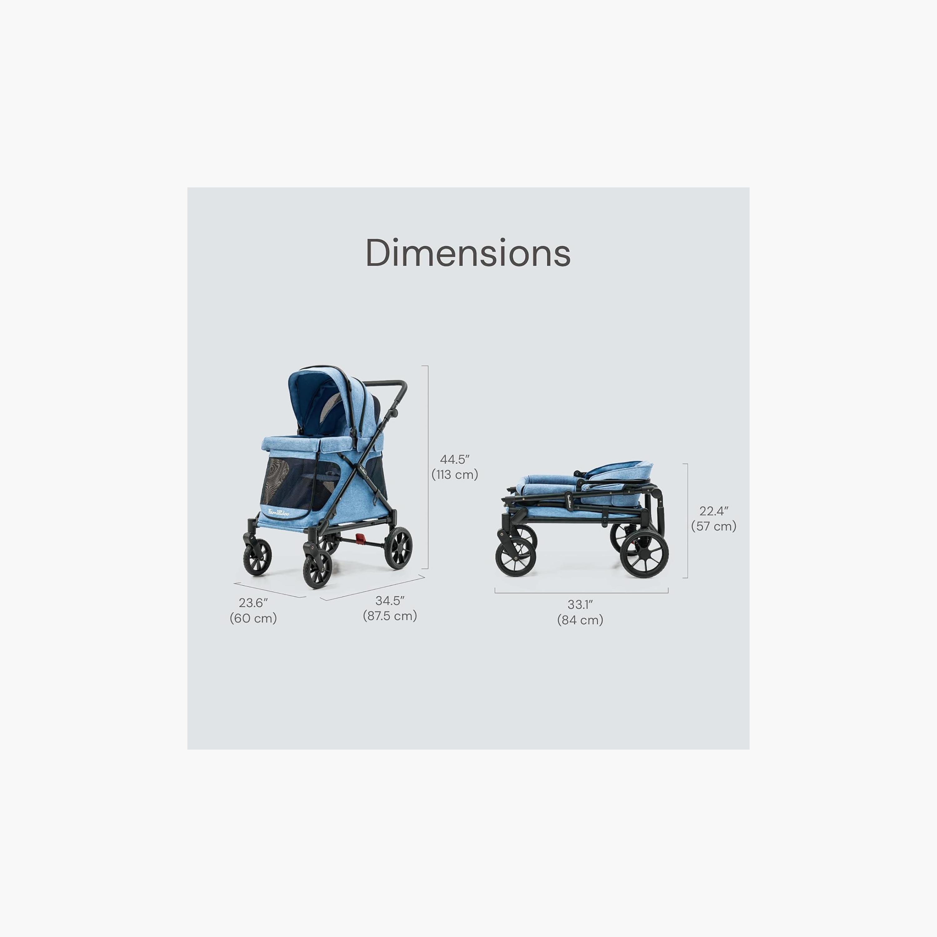 Familidoo Q1 Foldable Multi-Use Wagon Stroller with Magnetic Safety Harness-baby-gear-strollersandprams-strollers-image-9