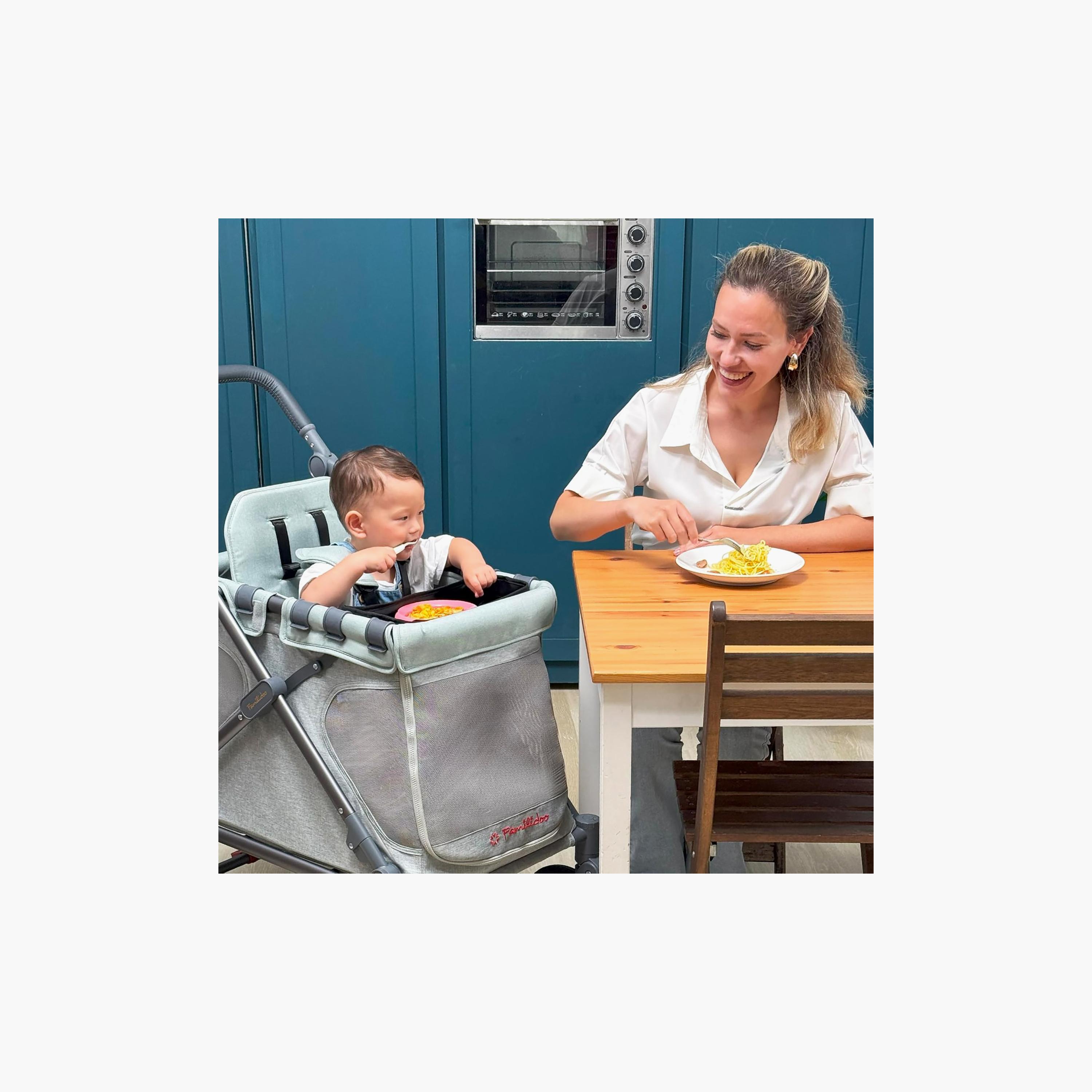 صينية وجبات خفيفة وأنشطة لعربة واجون مع حوامل أكواب بتصميم كيوان من فاميليدو-baby-gear-strollersandprams-accessories-image-6