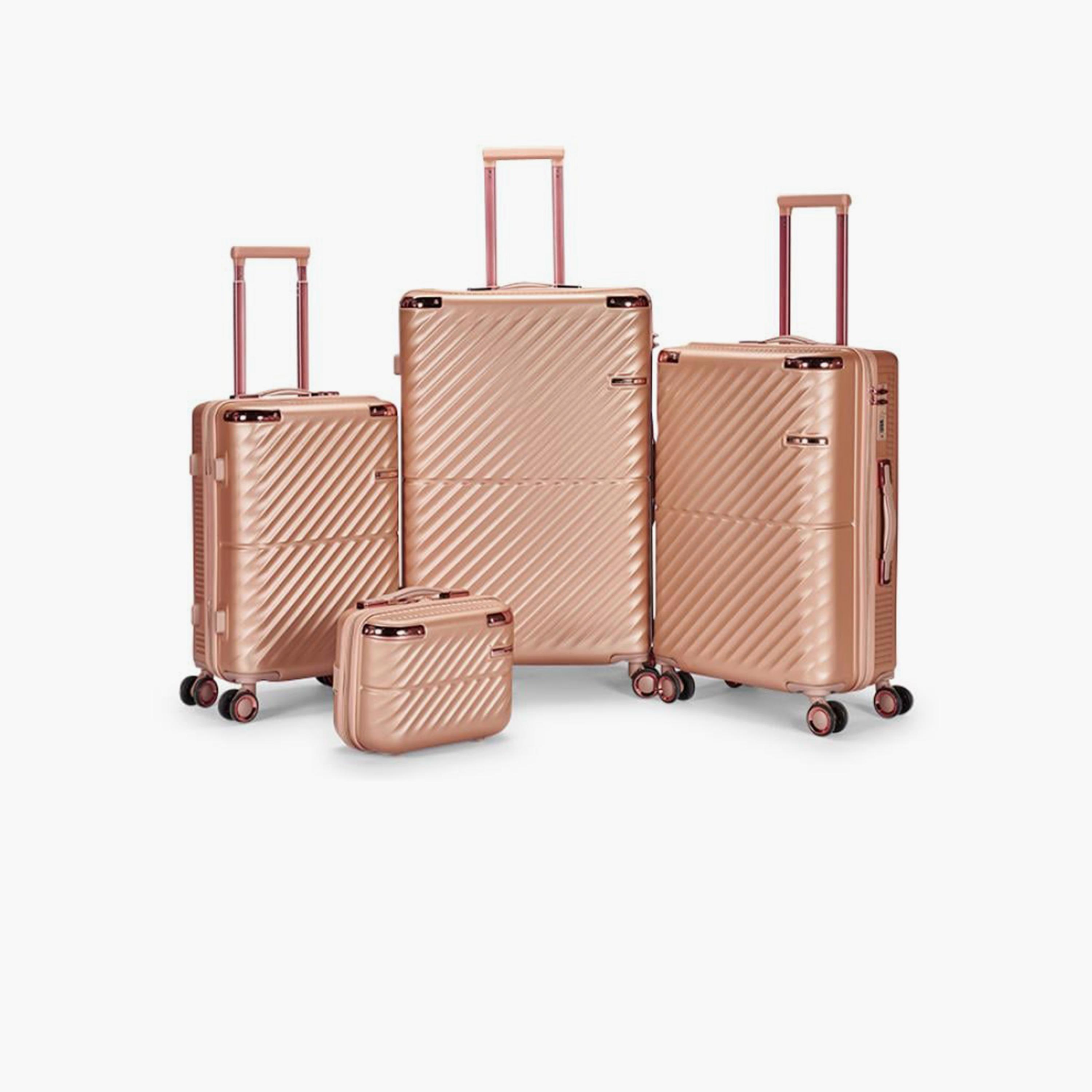 Limra Set of 6 ABS Hard-Sided 4-Wheeler Spinner Trolley Bags with Combination Lock-travel-luggagesandbags-luggage-image-10