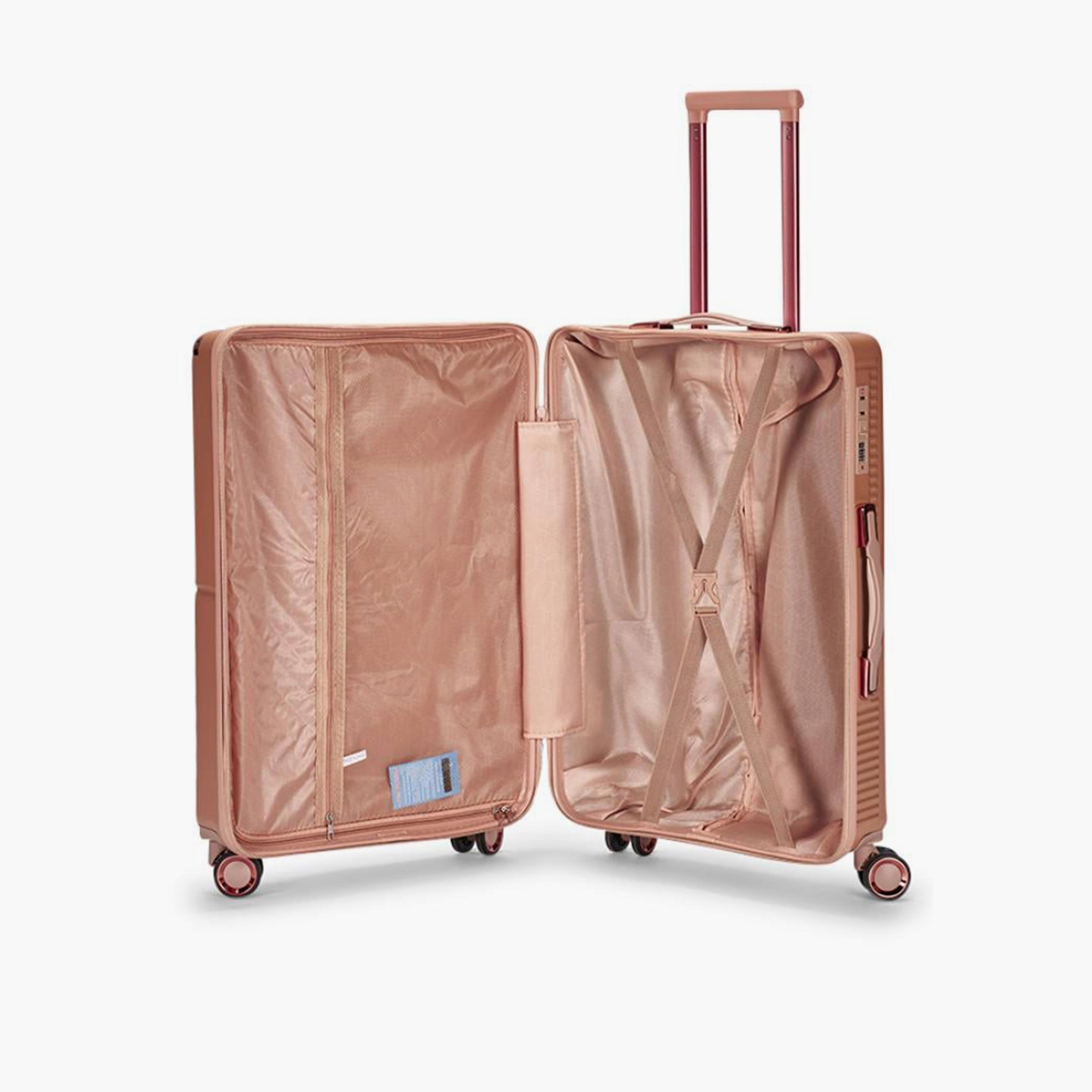 Limra Set of 6 ABS Hard-Sided 4-Wheeler Spinner Trolley Bags with Combination Lock-travel-luggagesandbags-luggage-image-3