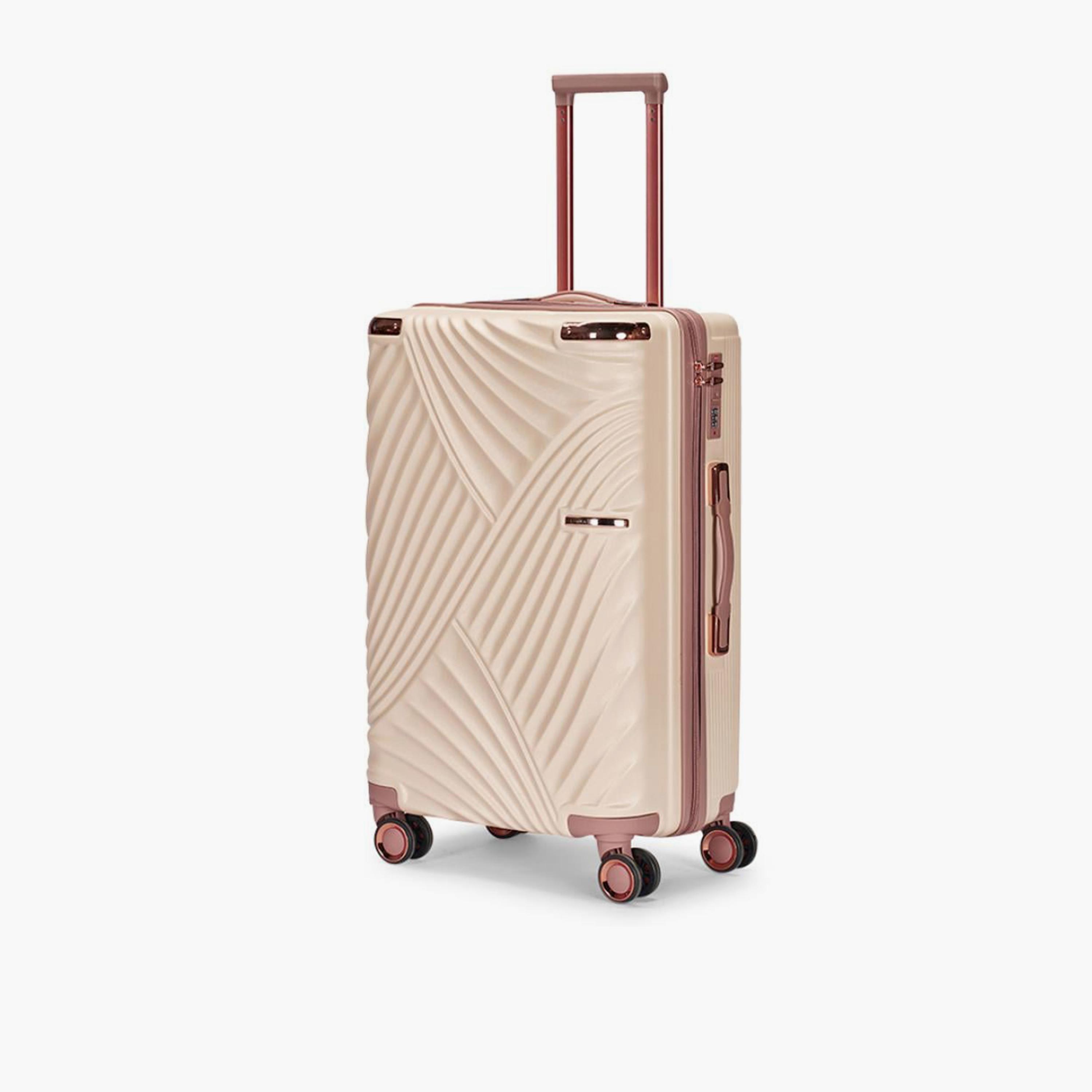 Limra Set of 6 ABS Hard-Sided 4-Wheeler Spinner Trolley Bags with Combination Lock-travel-luggagesandbags-luggage-image-8