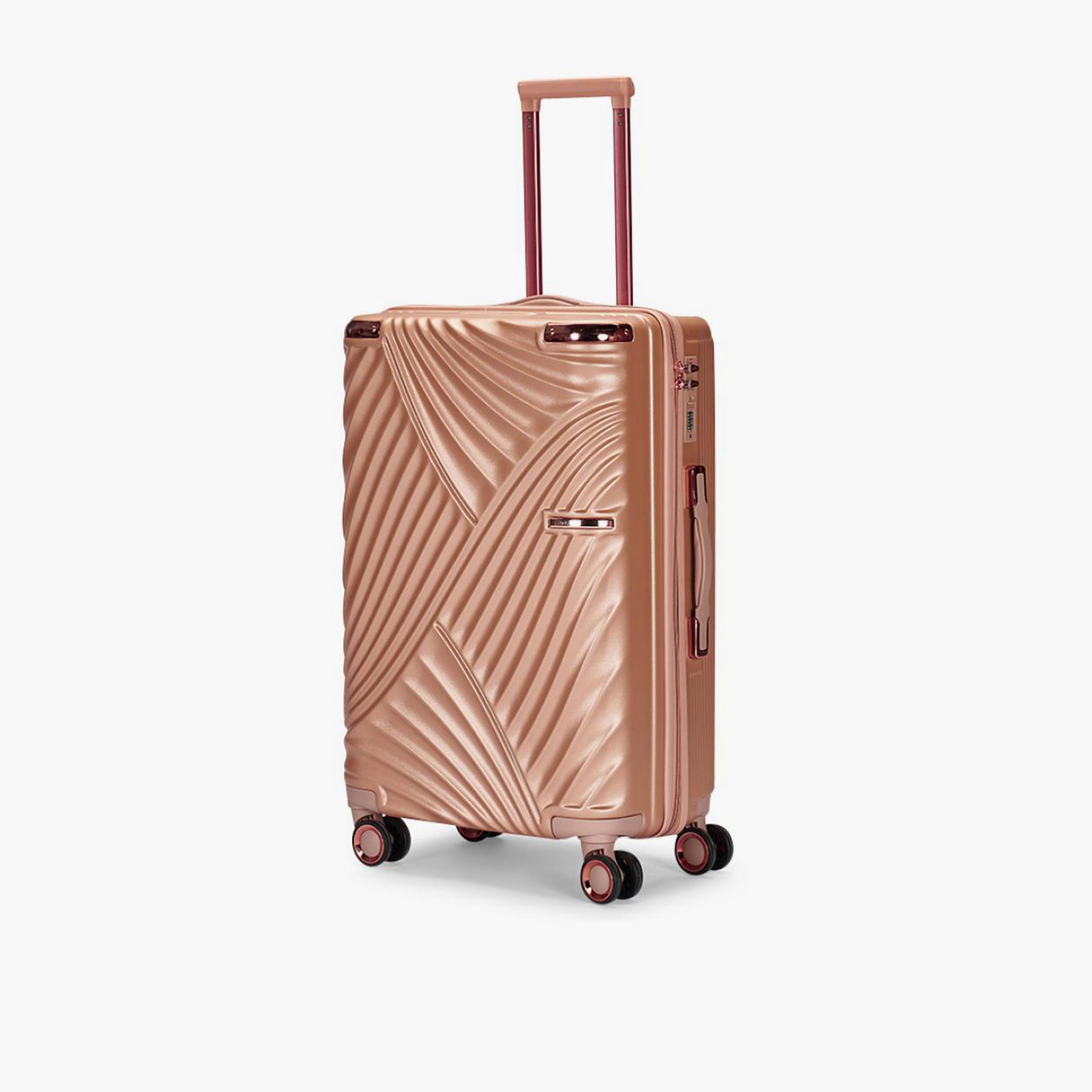 Limra Set of 6 ABS Hard-Sided 4-Wheeler Spinner Trolley Bags with Combination Lock-travel-luggagesandbags-luggage-image-7