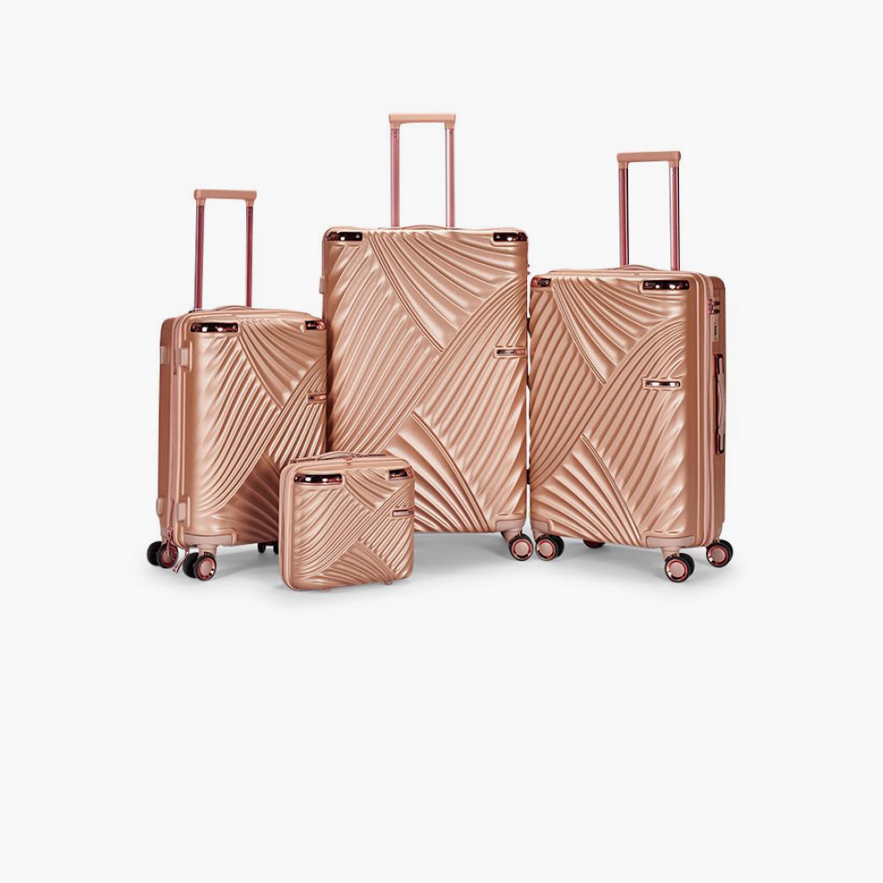 Limra Set of 6 ABS Hard-Sided 4-Wheeler Spinner Trolley Bags with Combination Lock-travel-luggagesandbags-luggage-image-9